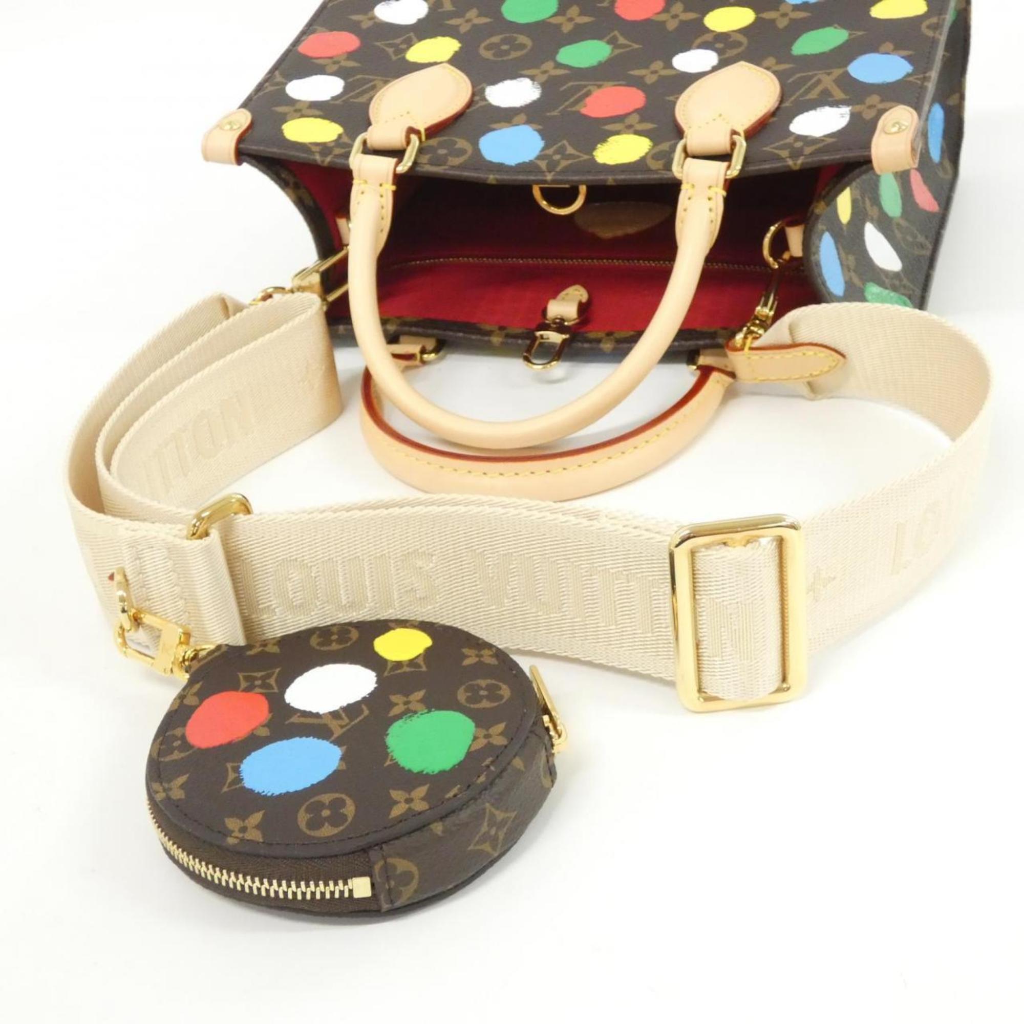 Louis Vuitton Marron Coated Canvas Handbag (Pre-Owned)