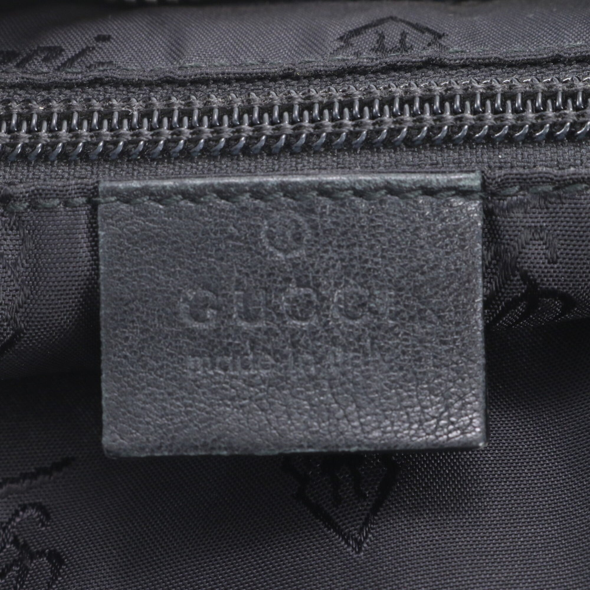 Gucci Black Leather Shoulder Bag (Pre-Owned)