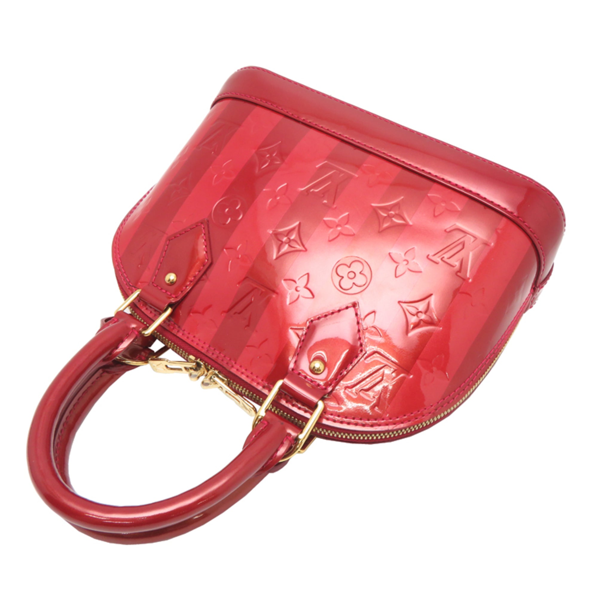 Louis Vuitton Pomme D'amour Vernis Handbag (Pre-Owned)