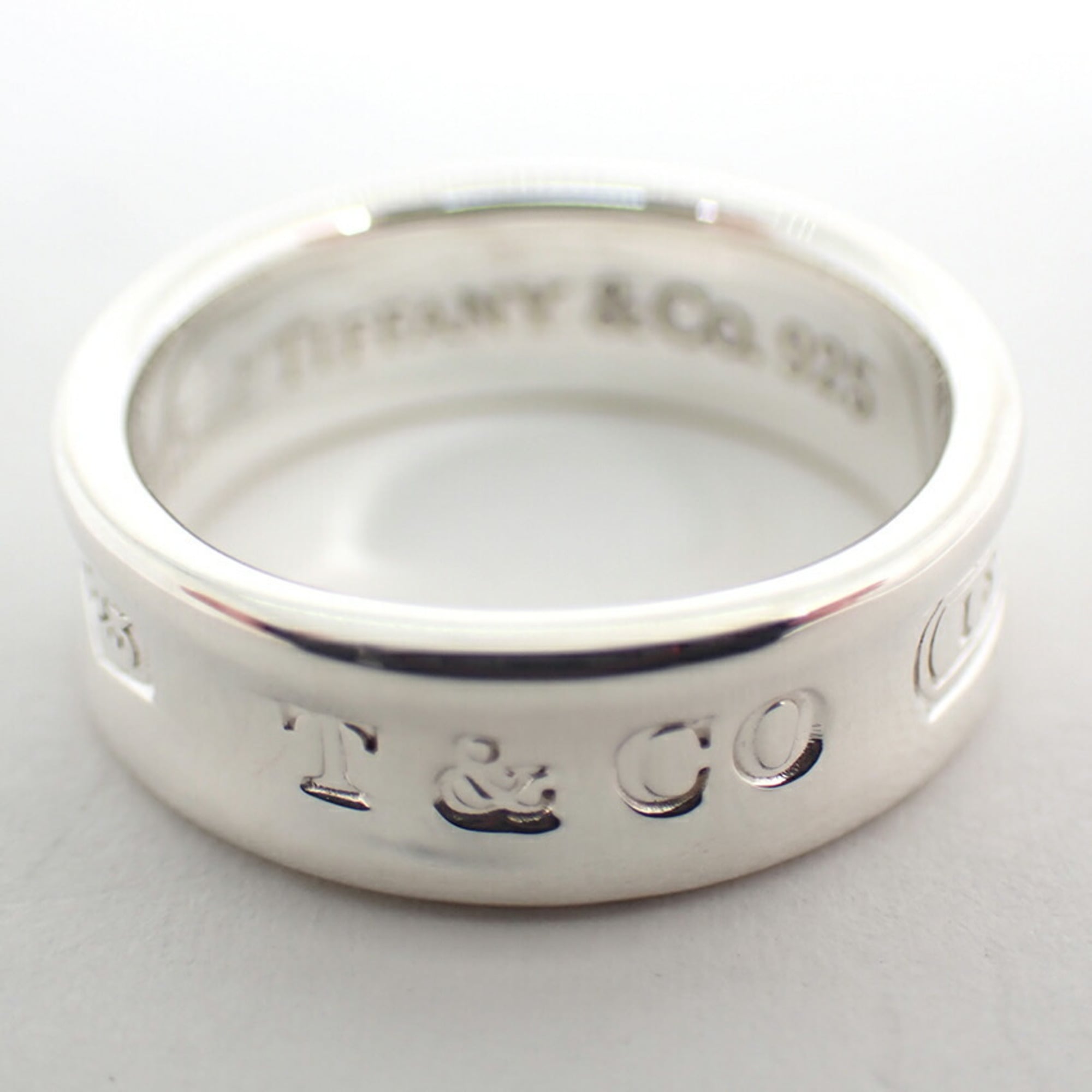 Tiffany Sterling Silver 925 Band Ring (Pre-Owned)