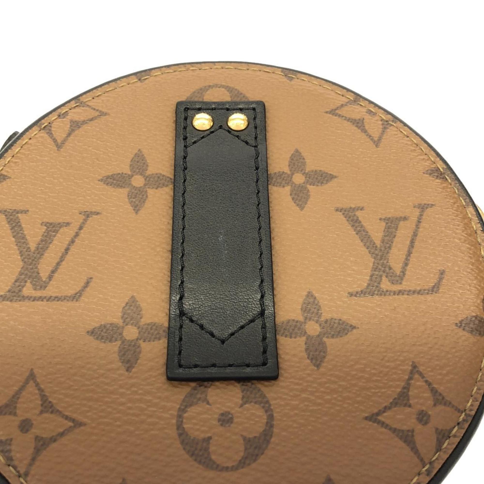 Louis Vuitton Brown Coated Canvas Shoulder Bag (Pre-Owned)
