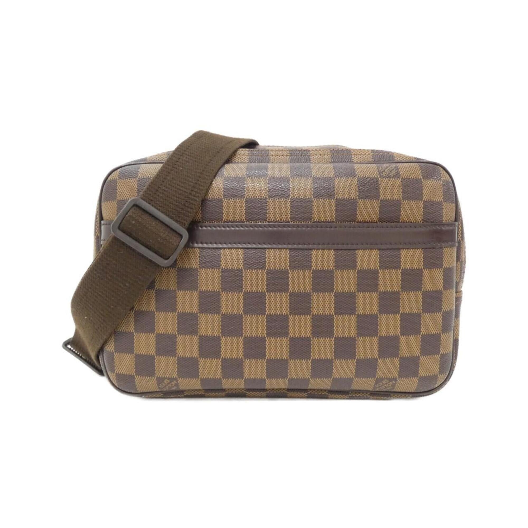 Louis Vuitton Ebene Coated Canvas Shoulder Bag (Pre-Owned)