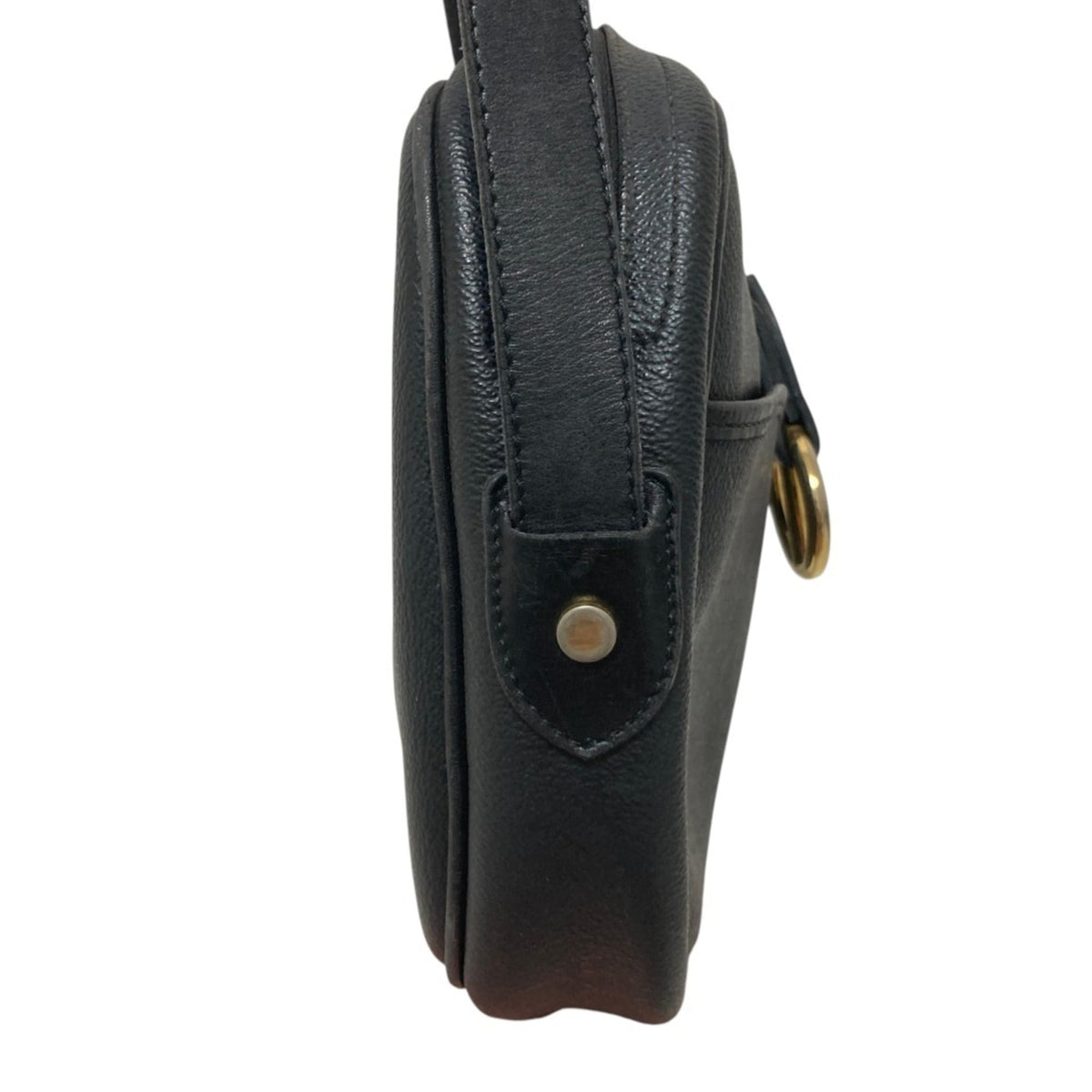 Christian Dior Black Pvc Pouch Shoulder Bag (Pre-Owned)