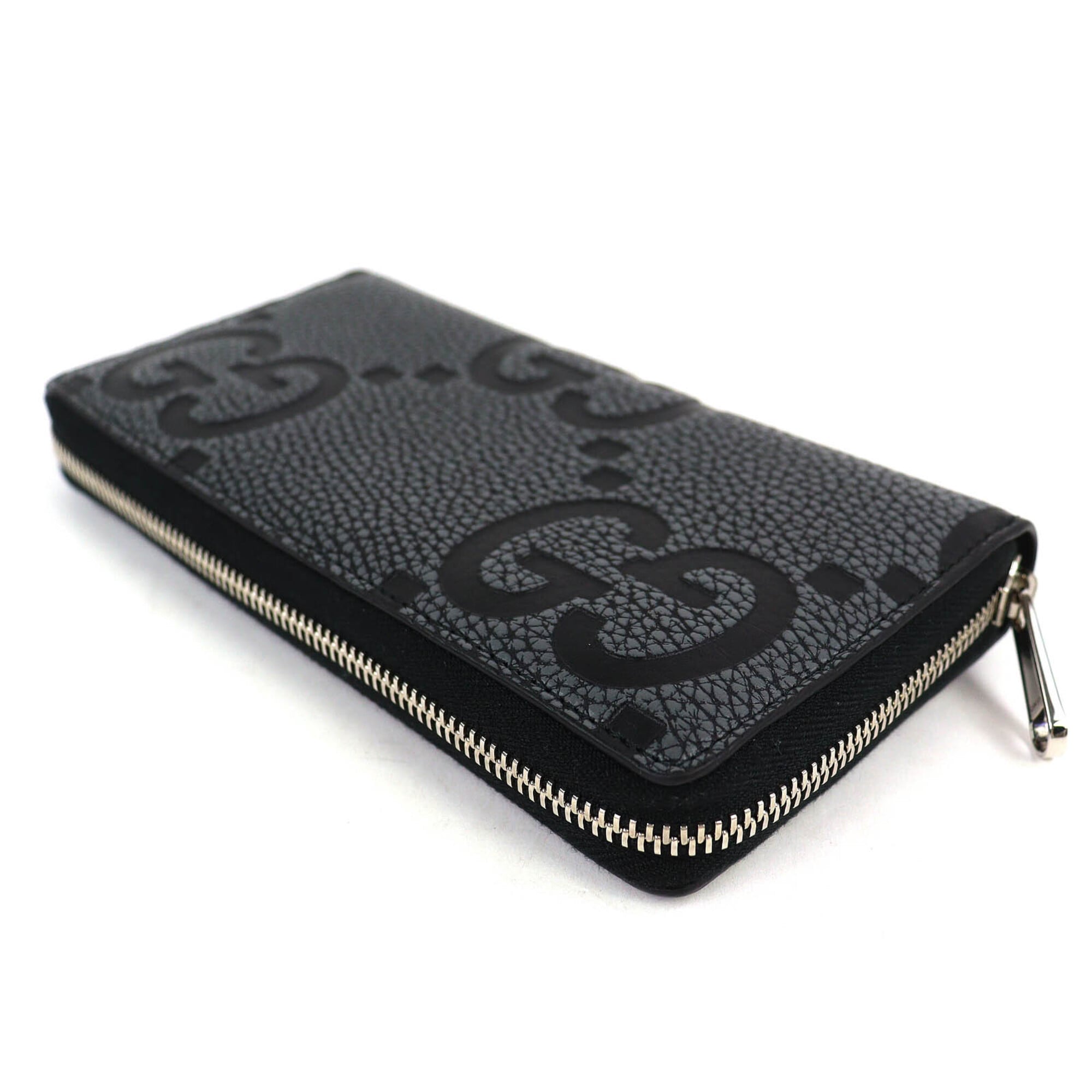 Gucci Black Gray Leather (Pre-Owned)