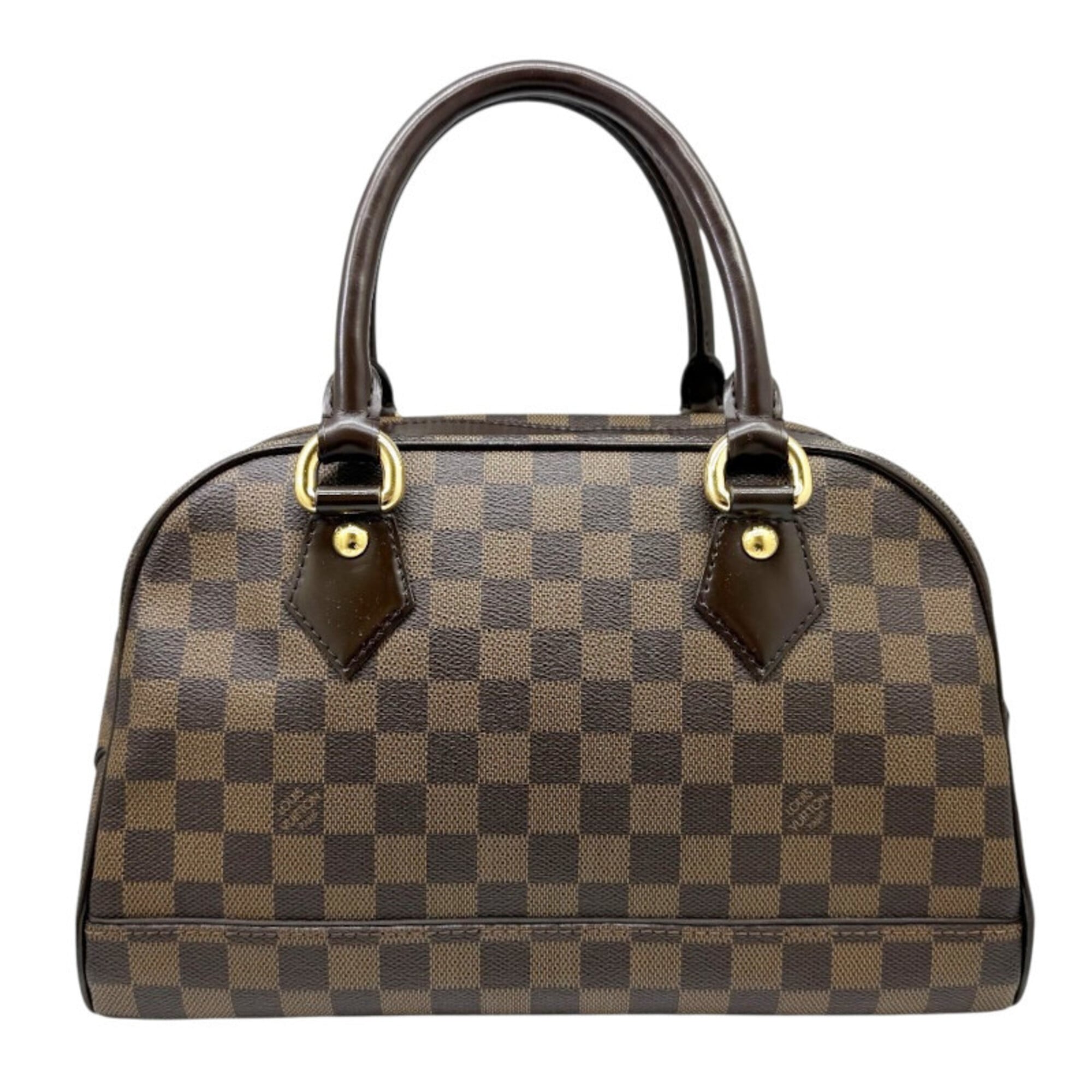 Louis Vuitton Brown Damier Canvas Boston Bag Handbag (Pre-Owned)