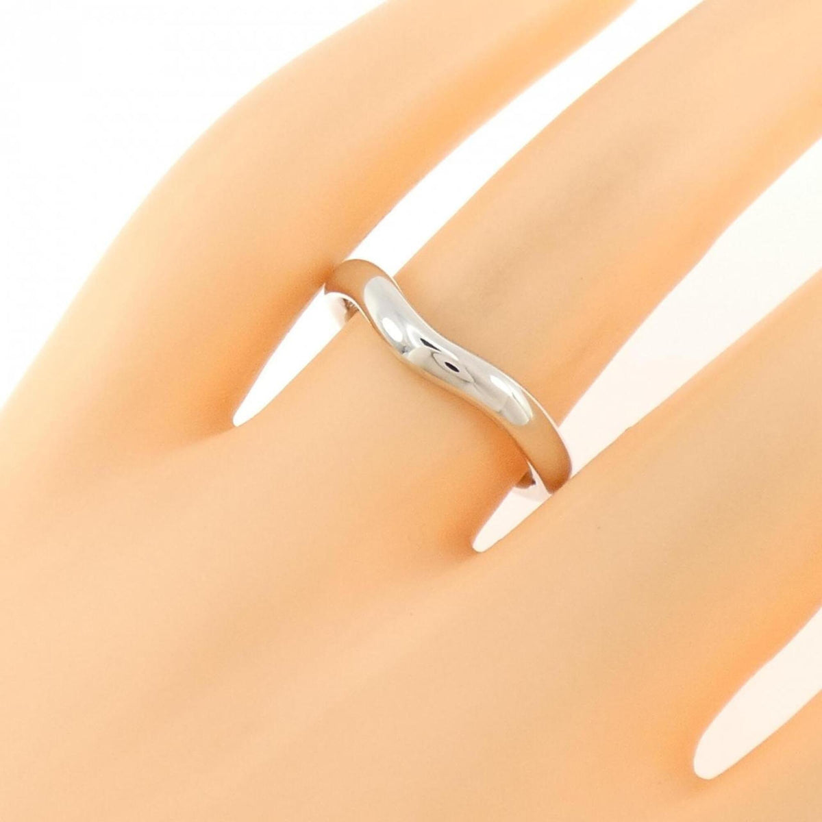 Tiffany Platinum 950 Band Ring (Pre-Owned)