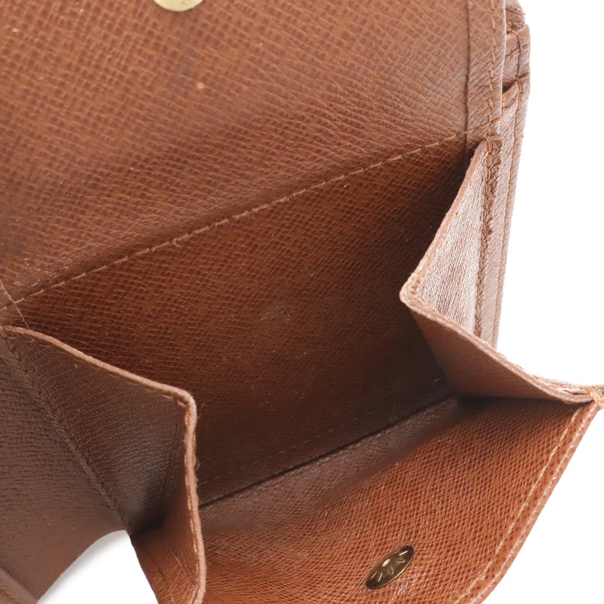 Louis Vuitton Brown Monogram Wallet (Bi-Fold) (Pre-Owned)