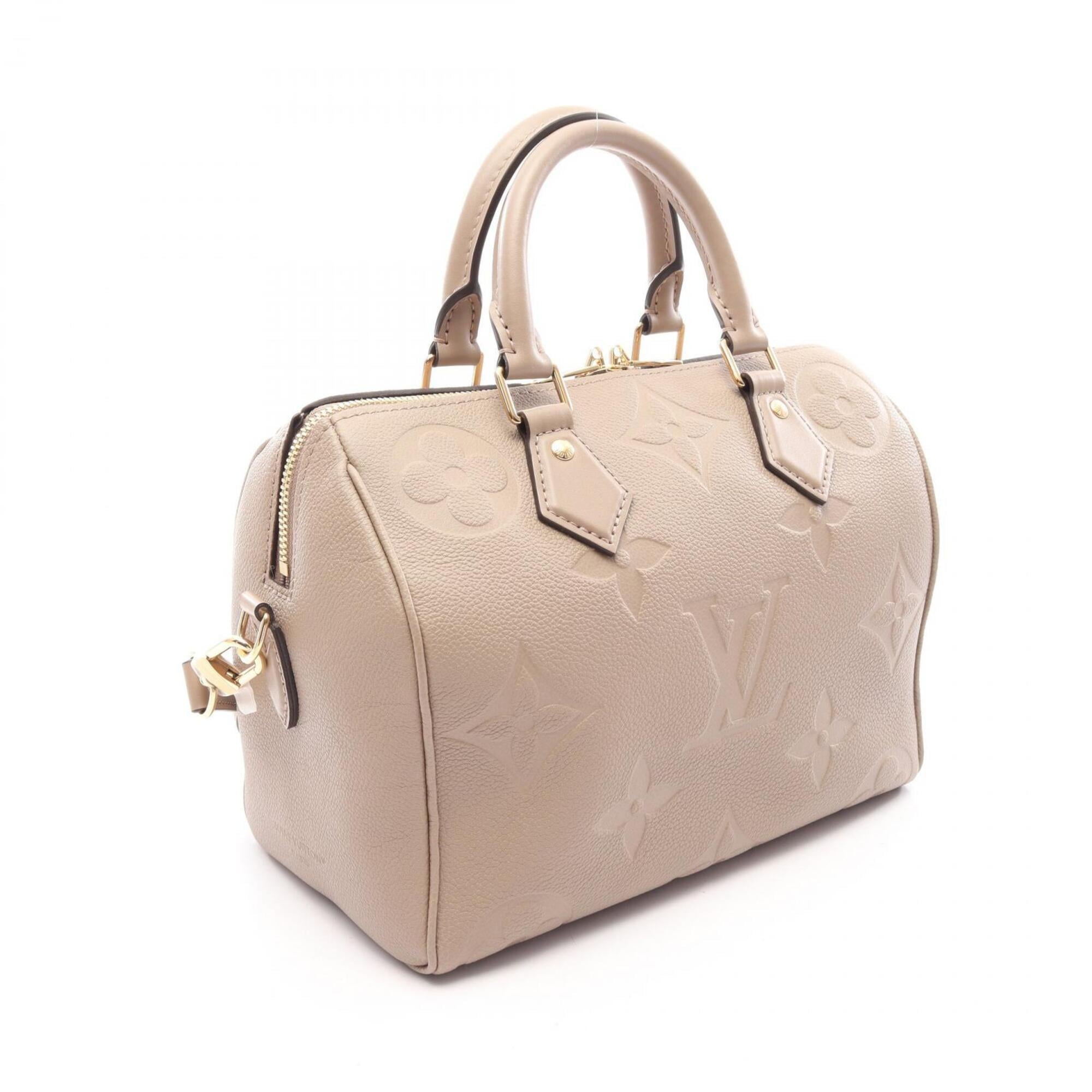 Louis Vuitton Beige Leather Handbag (Pre-Owned)