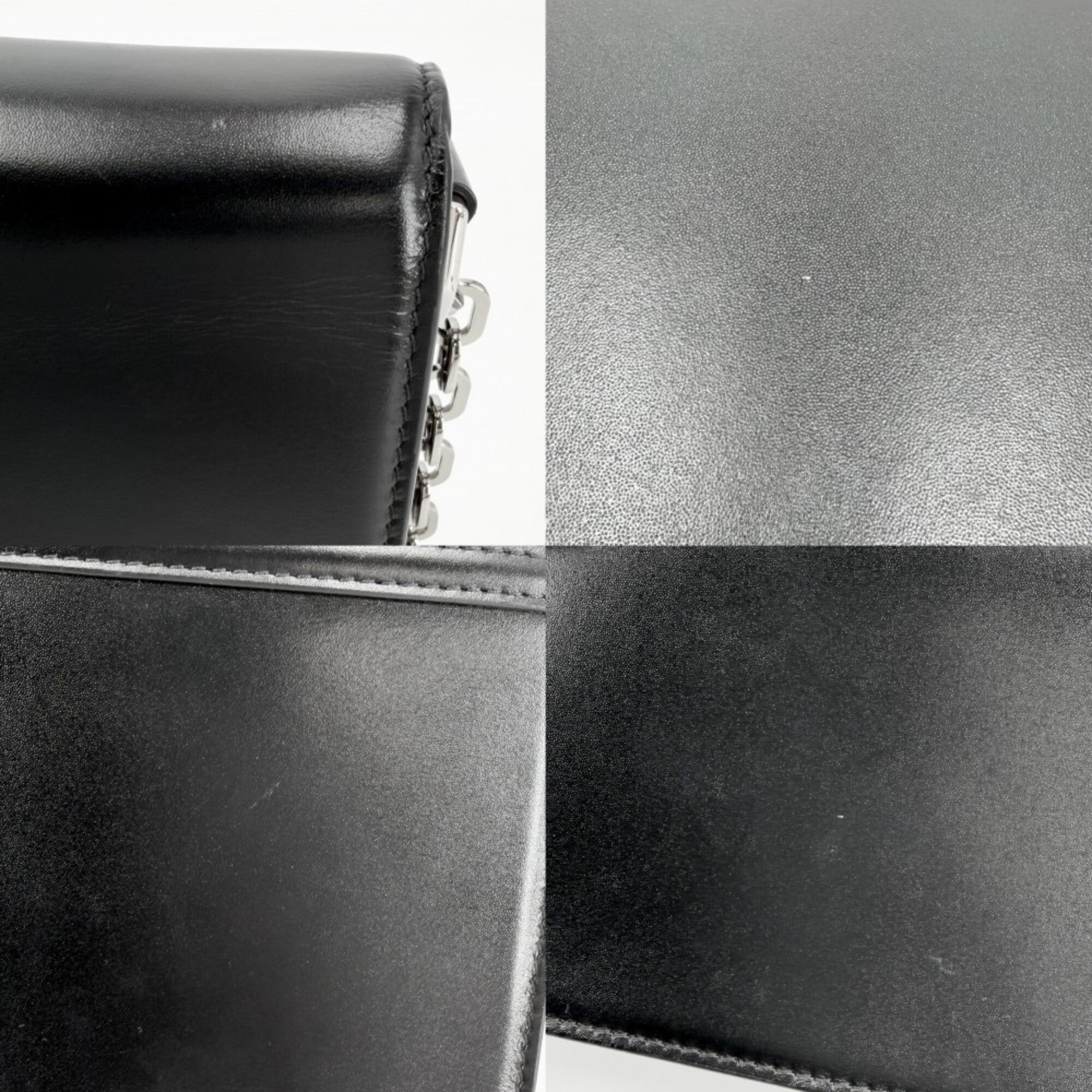Givenchy Black Leather Shoulder Bag (Pre-Owned)