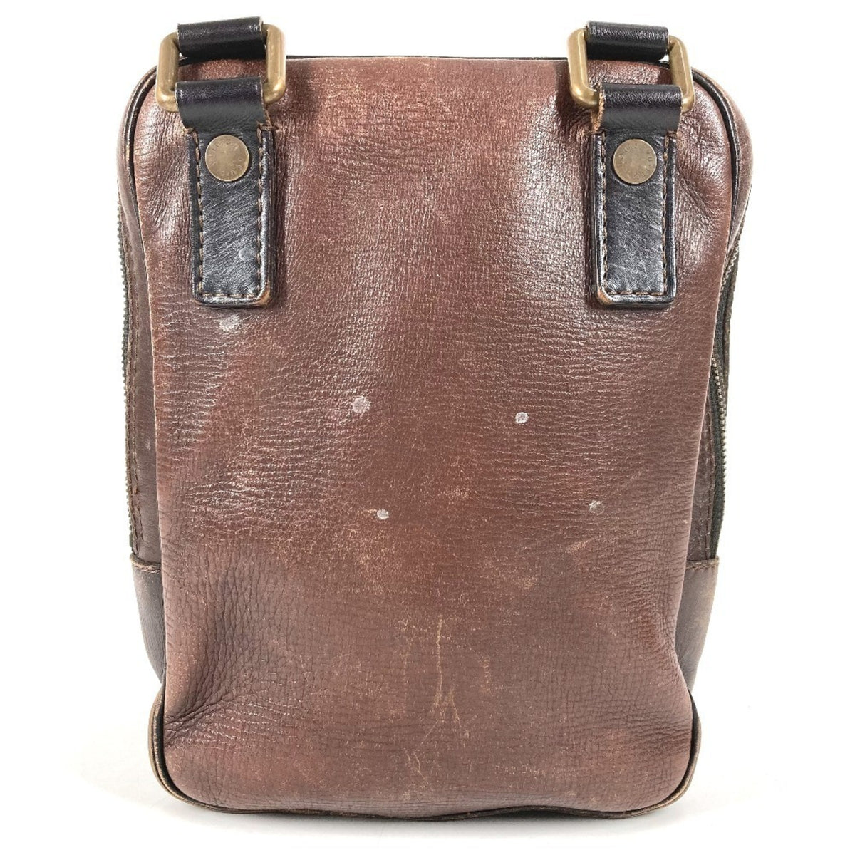 Louis Vuitton Brown Coffee Utah Leather Leather Pochette Shoulder Bag (Pre-Owned)