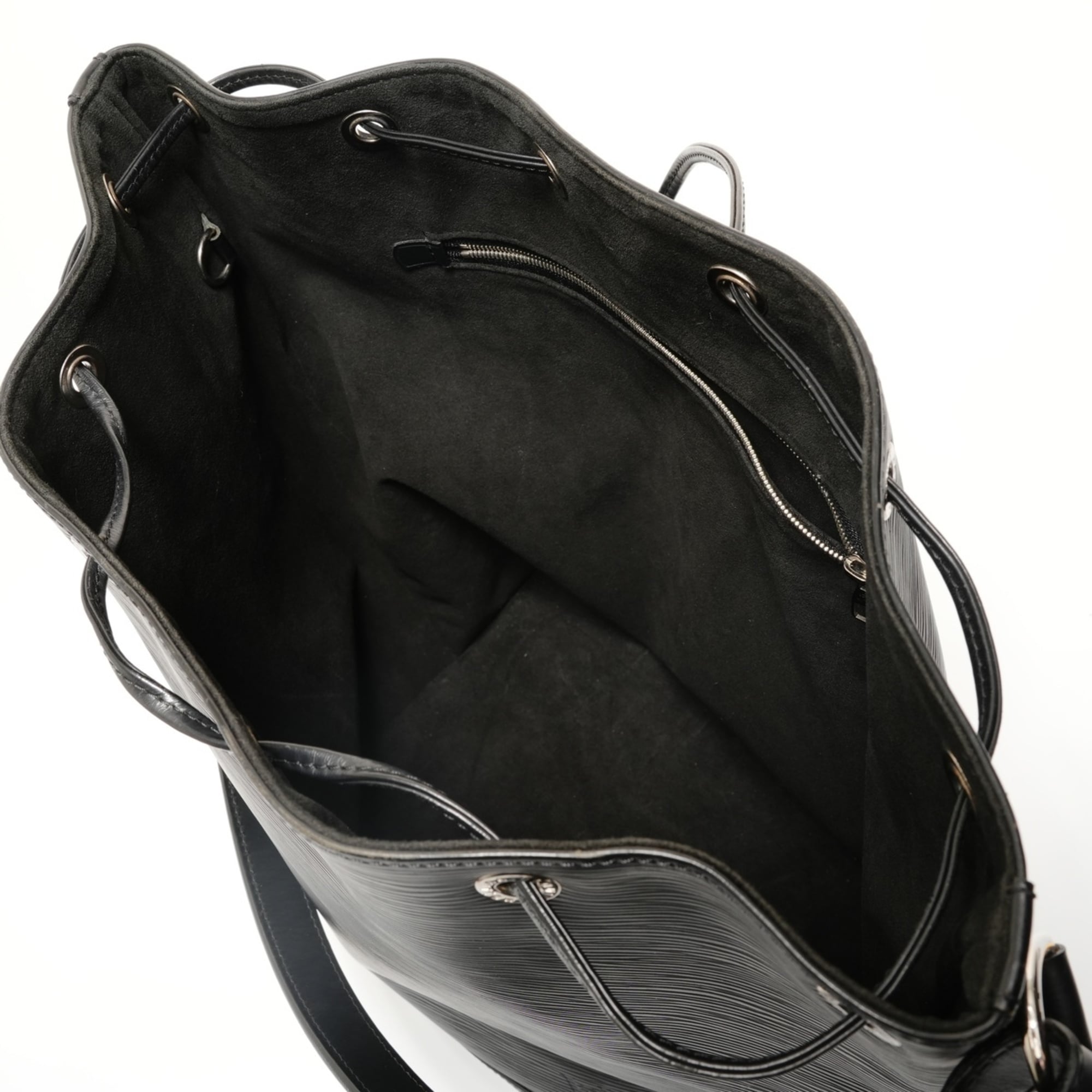 Louis Vuitton Epi Black Epi Leather Shoulder Bag (Pre-Owned)