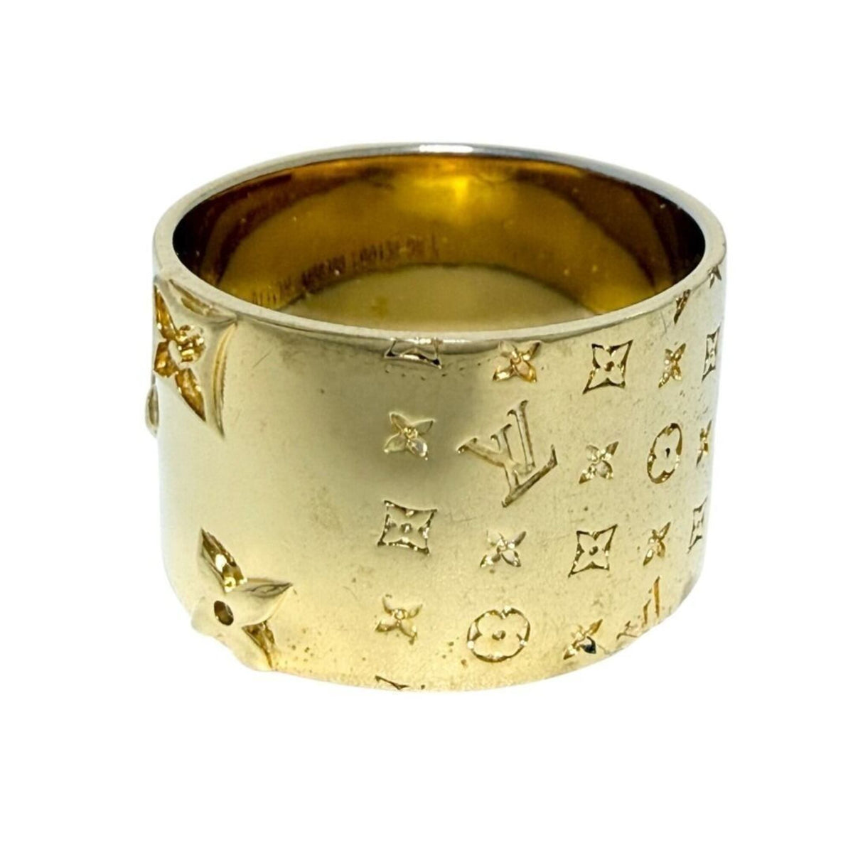 Louis Vuitton Metal Band Ring (Pre-Owned)