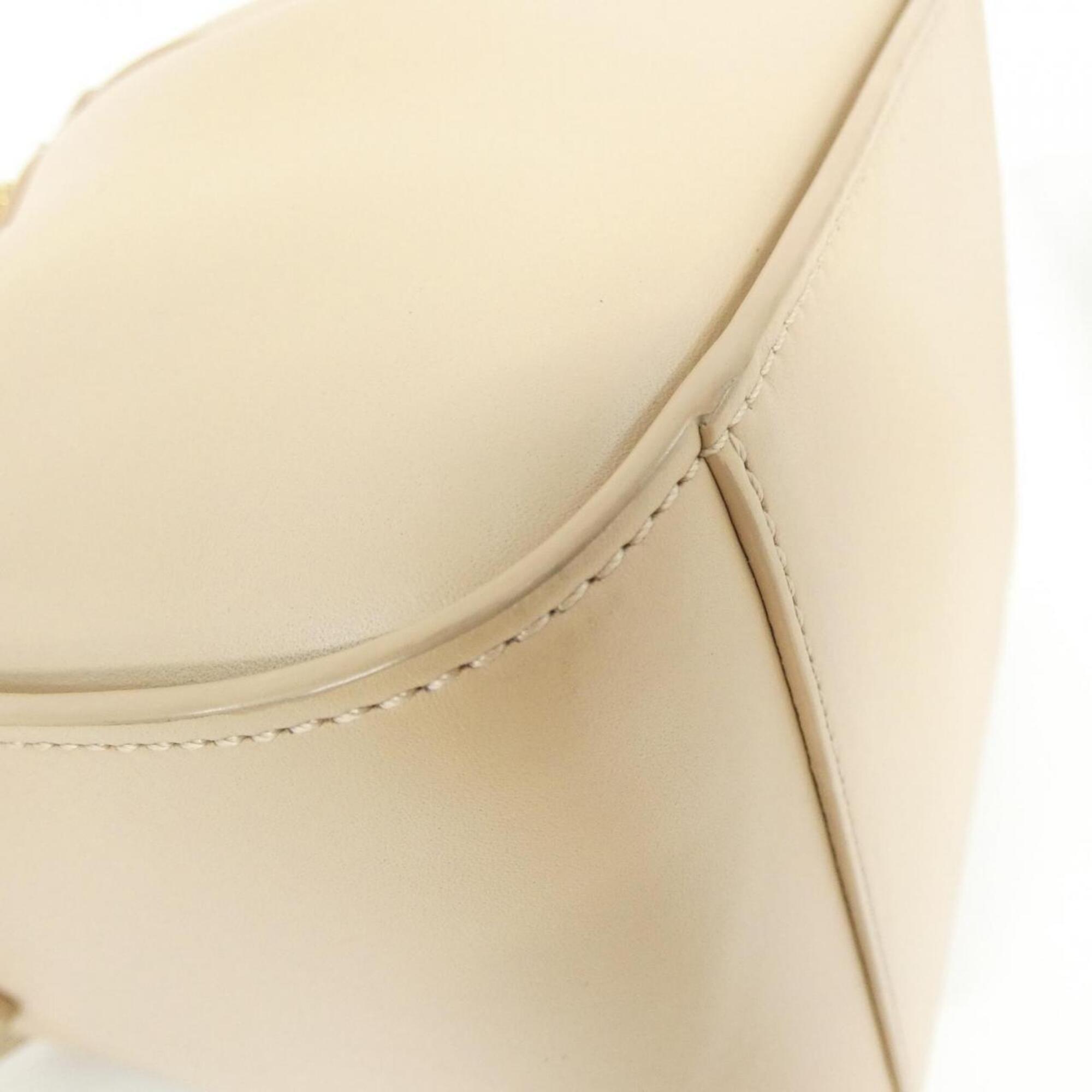 Loewe Beige Leather Shoulder Bag (Pre-Owned)