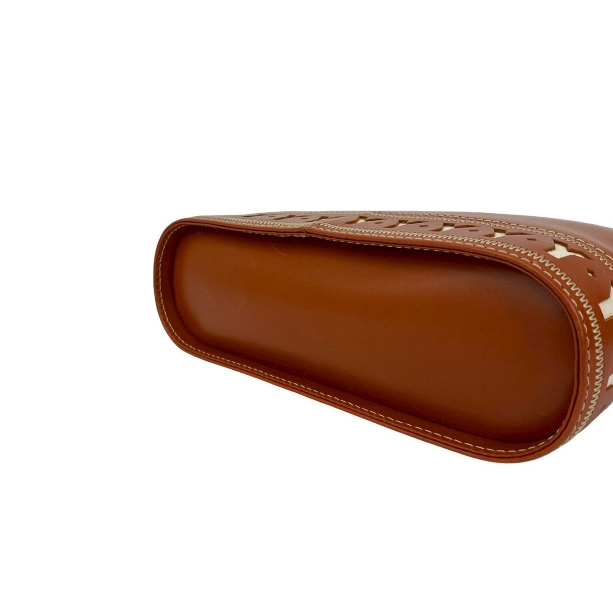 Yves Saint Laurent Brown Leather Shoulder Bag (Pre-Owned)