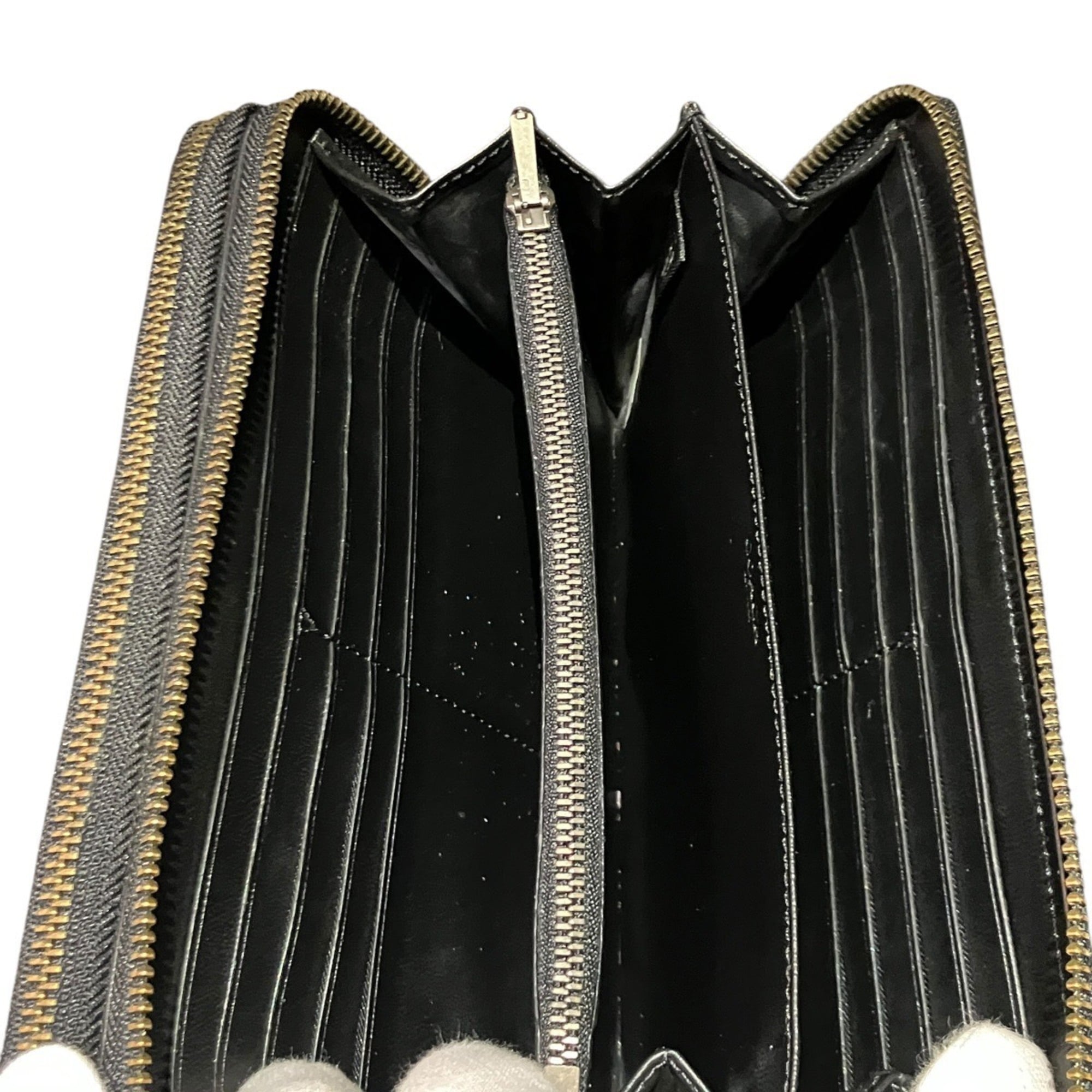 Coach Black Pvc Coin Purse/Coin Case (Pre-Owned)