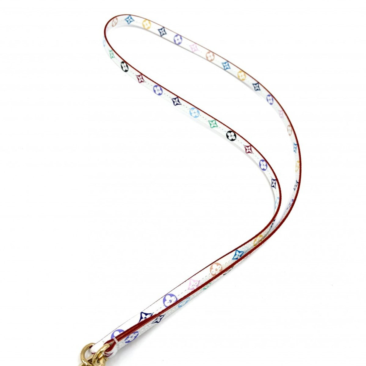 Louis Vuitton Multi-Color White Monogram Multicolore Pochette Pouch (Pre-Owned)