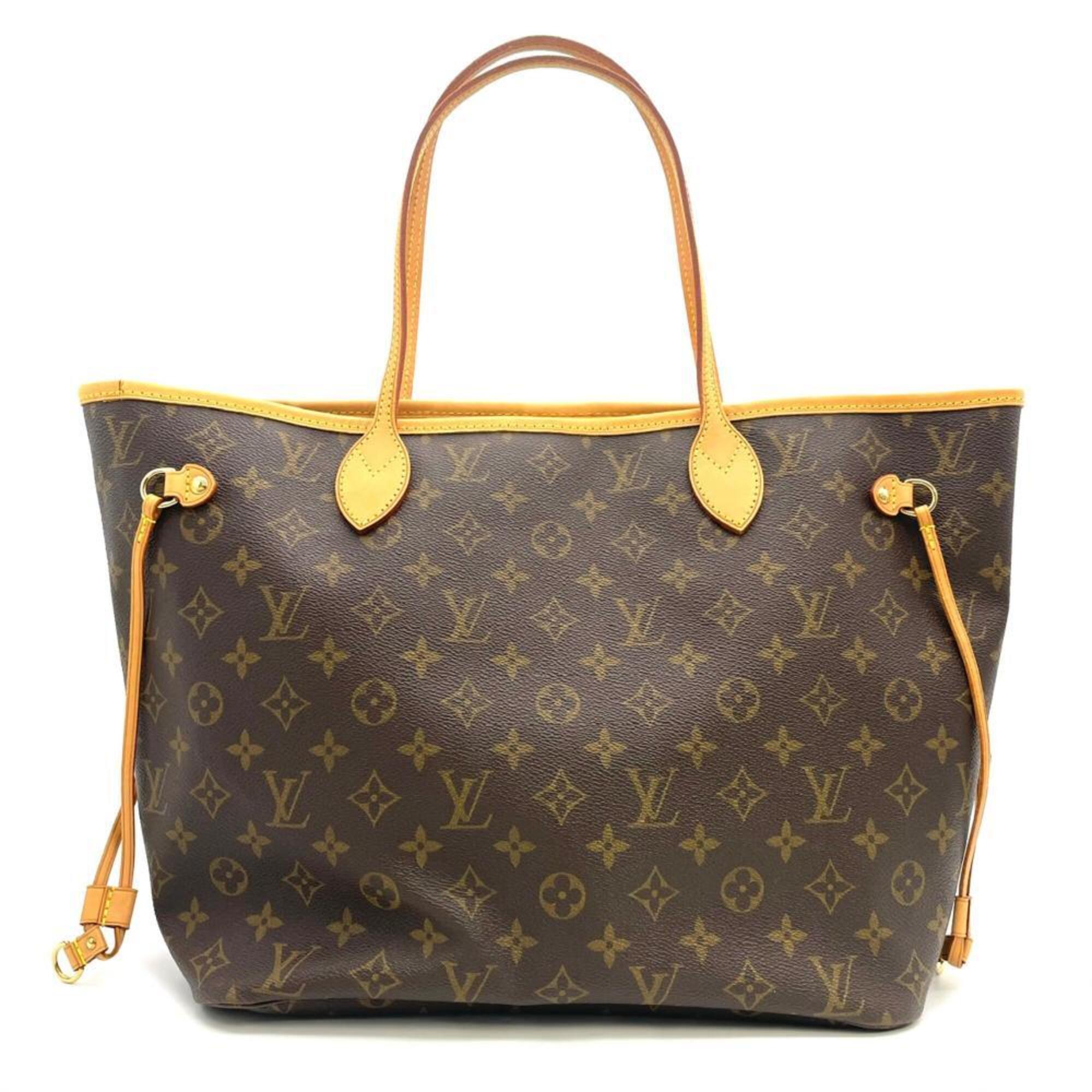 Louis Vuitton Brown Monogram Canvas Tote Bag (Pre-Owned)