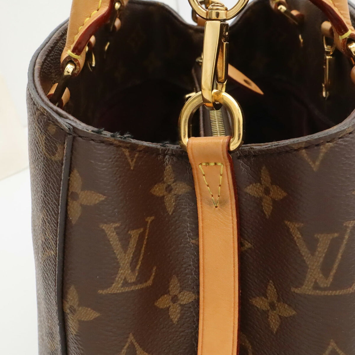 Louis Vuitton Brown Monogram Handbag Shoulder Bag (Pre-Owned)