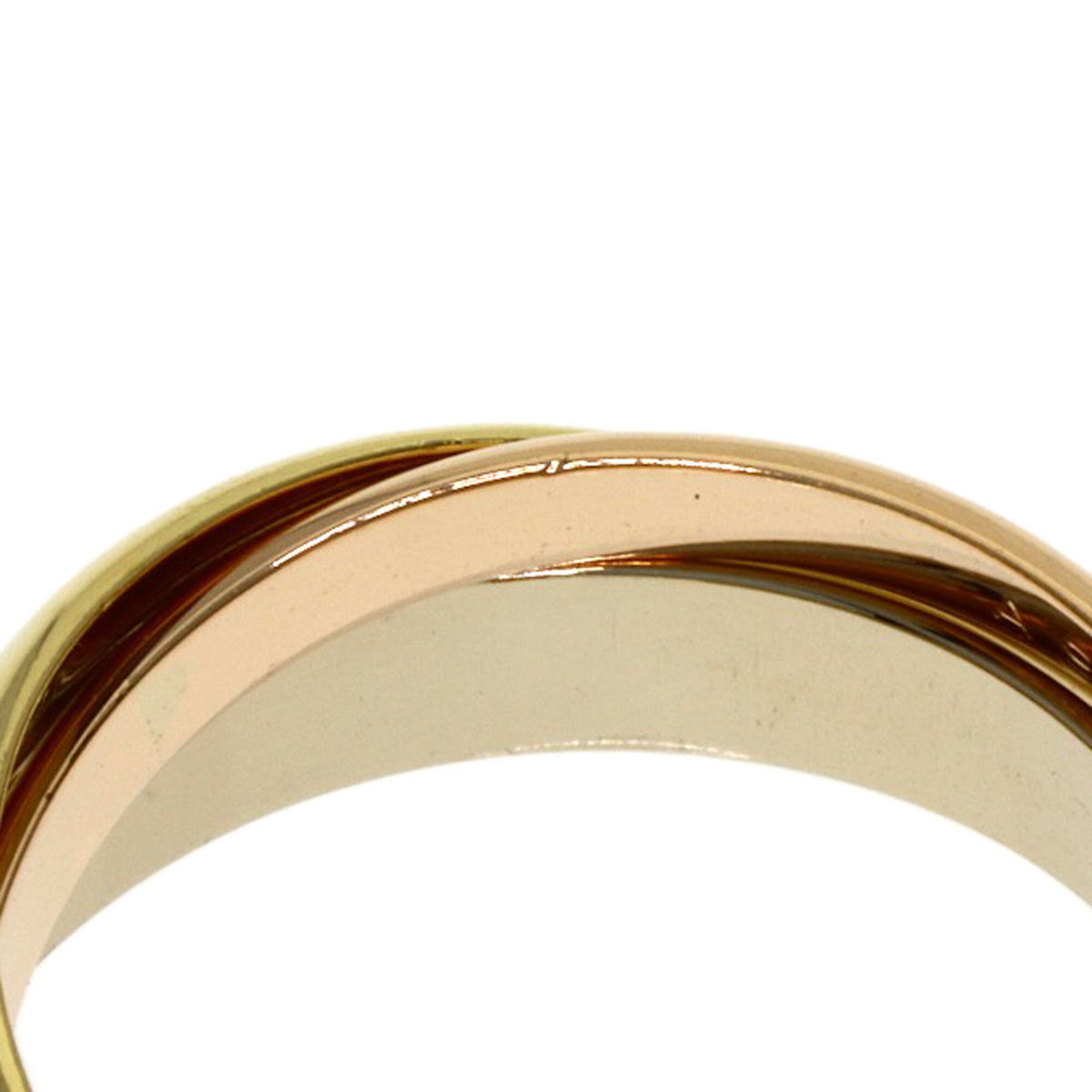 Cartier Trinity Yellow Gold (18K) Pink Gold (18K) White Gold (18K) Band Ring (Pre-Owned)