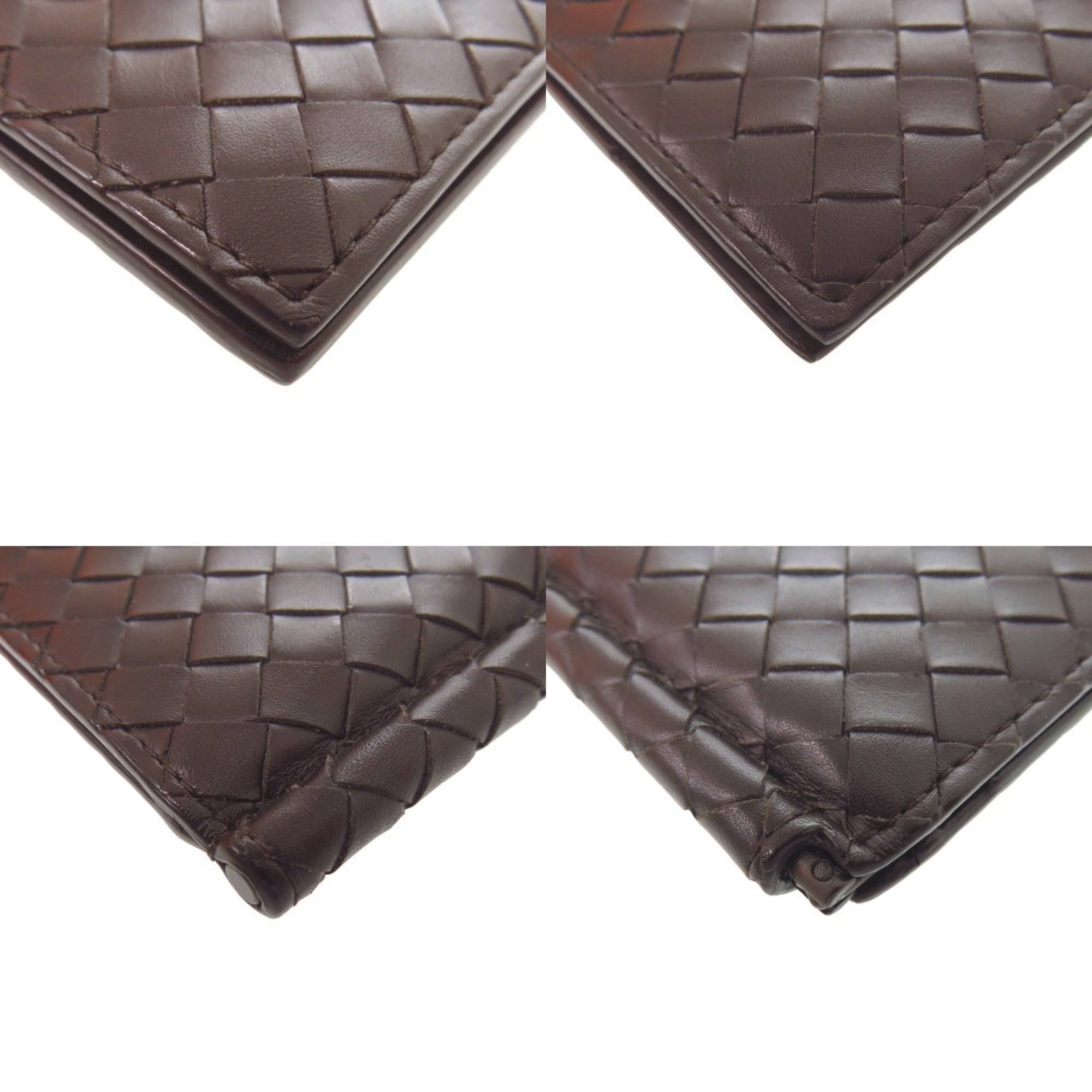 Bottega Veneta Brown Leather Wallet (Bi-Fold) (Pre-Owned)