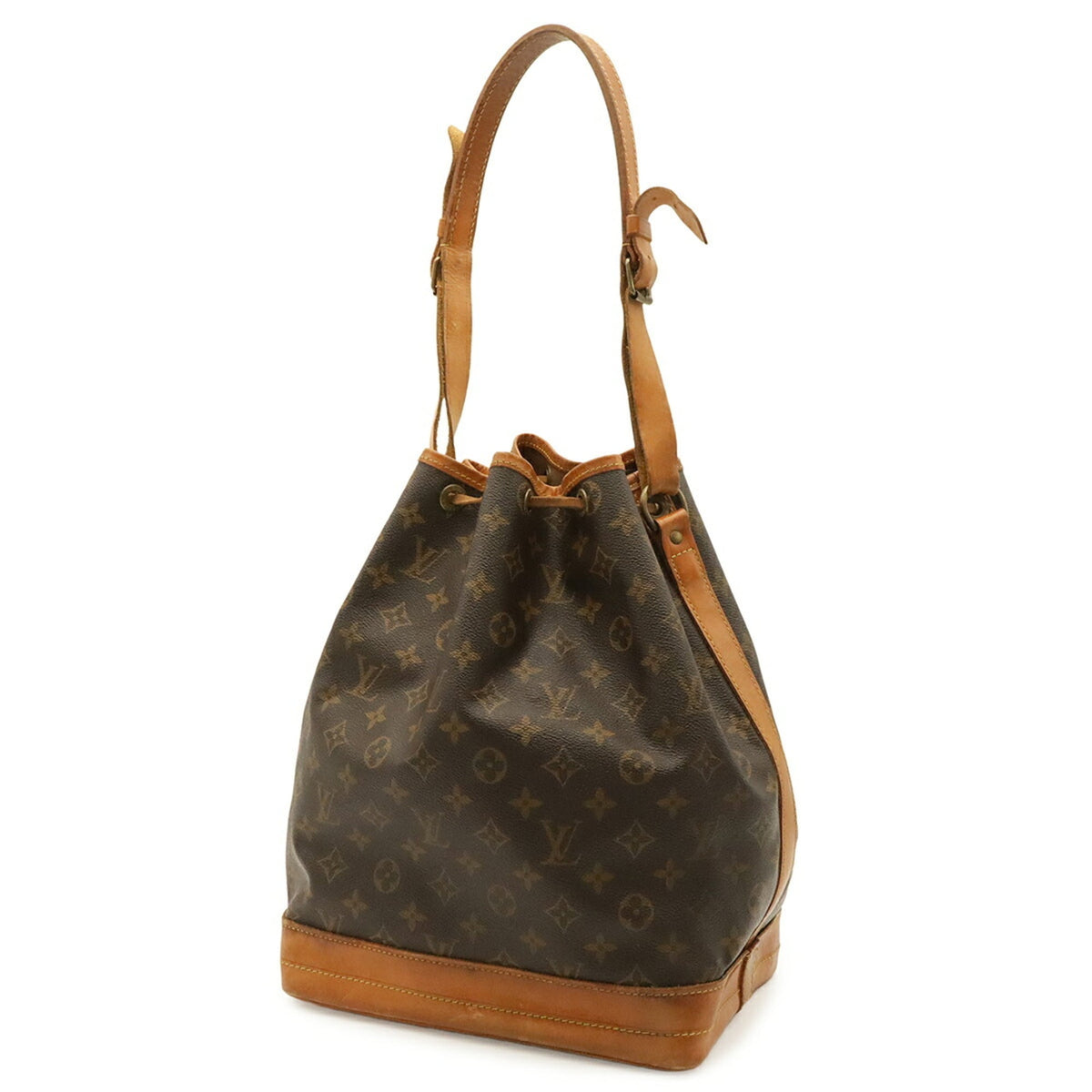 Louis Vuitton Brown Monogram Shoulder Bag (Pre-Owned)