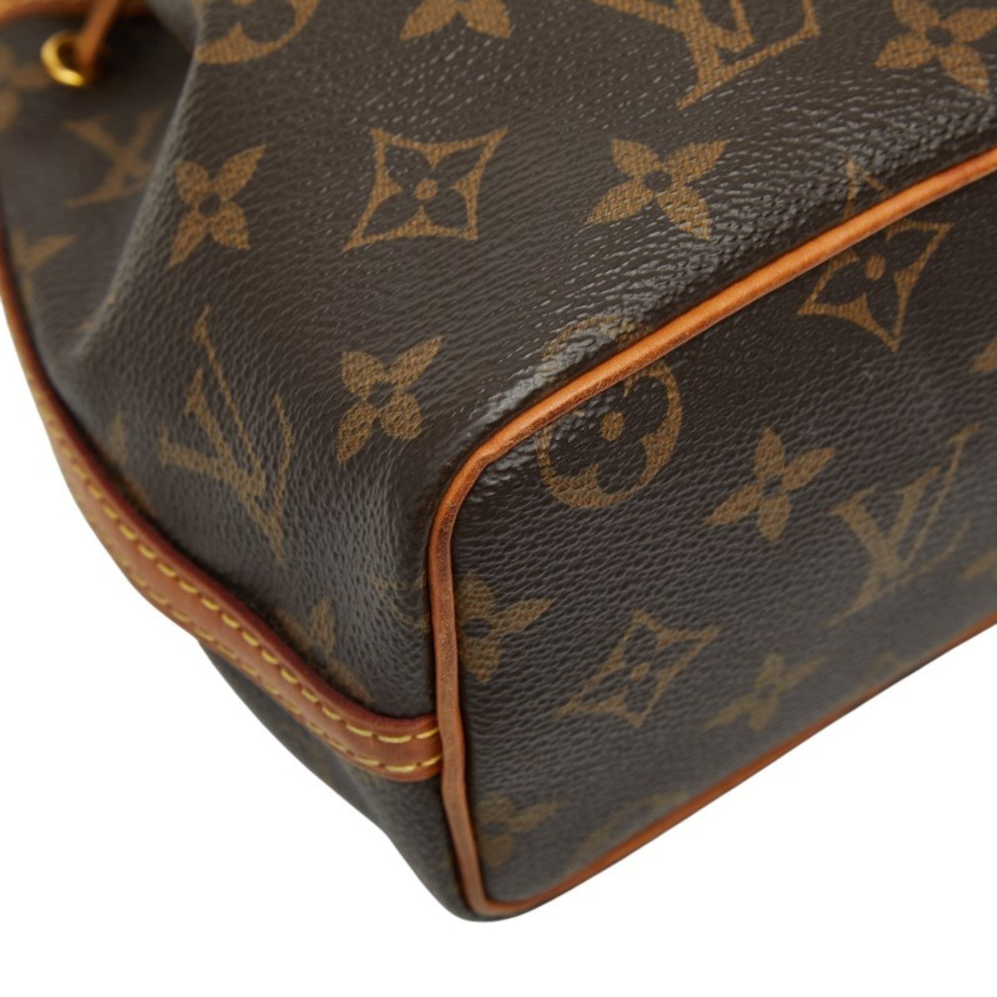 Louis Vuitton Brown Pvc Leather Shoulder Bag (Pre-Owned)