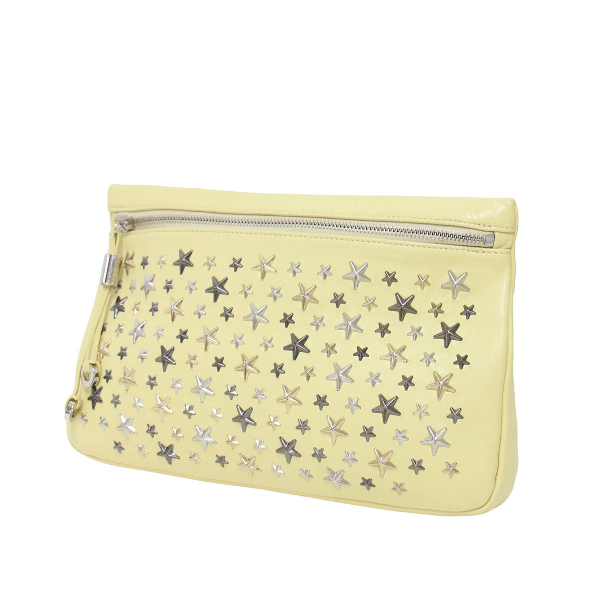 Jimmy Choo Yellow Clutch Bag (Pre-Owned)