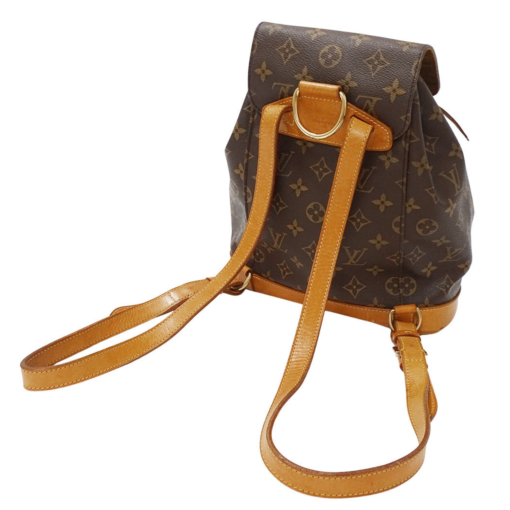 Louis Vuitton Brown Galle Monogram Monogram Handbag (Pre-Owned)