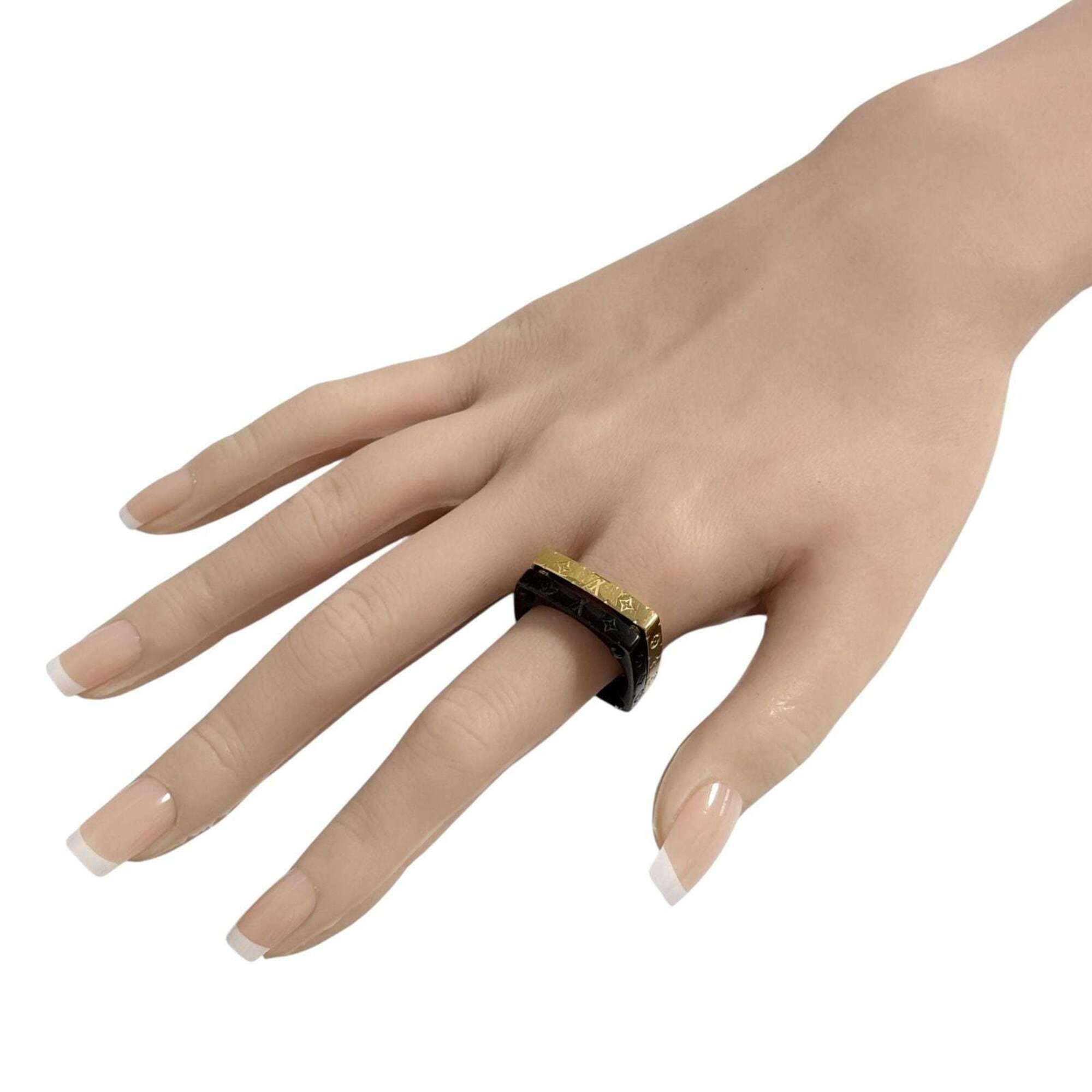 Louis Vuitton Metal Band Ring (Pre-Owned)