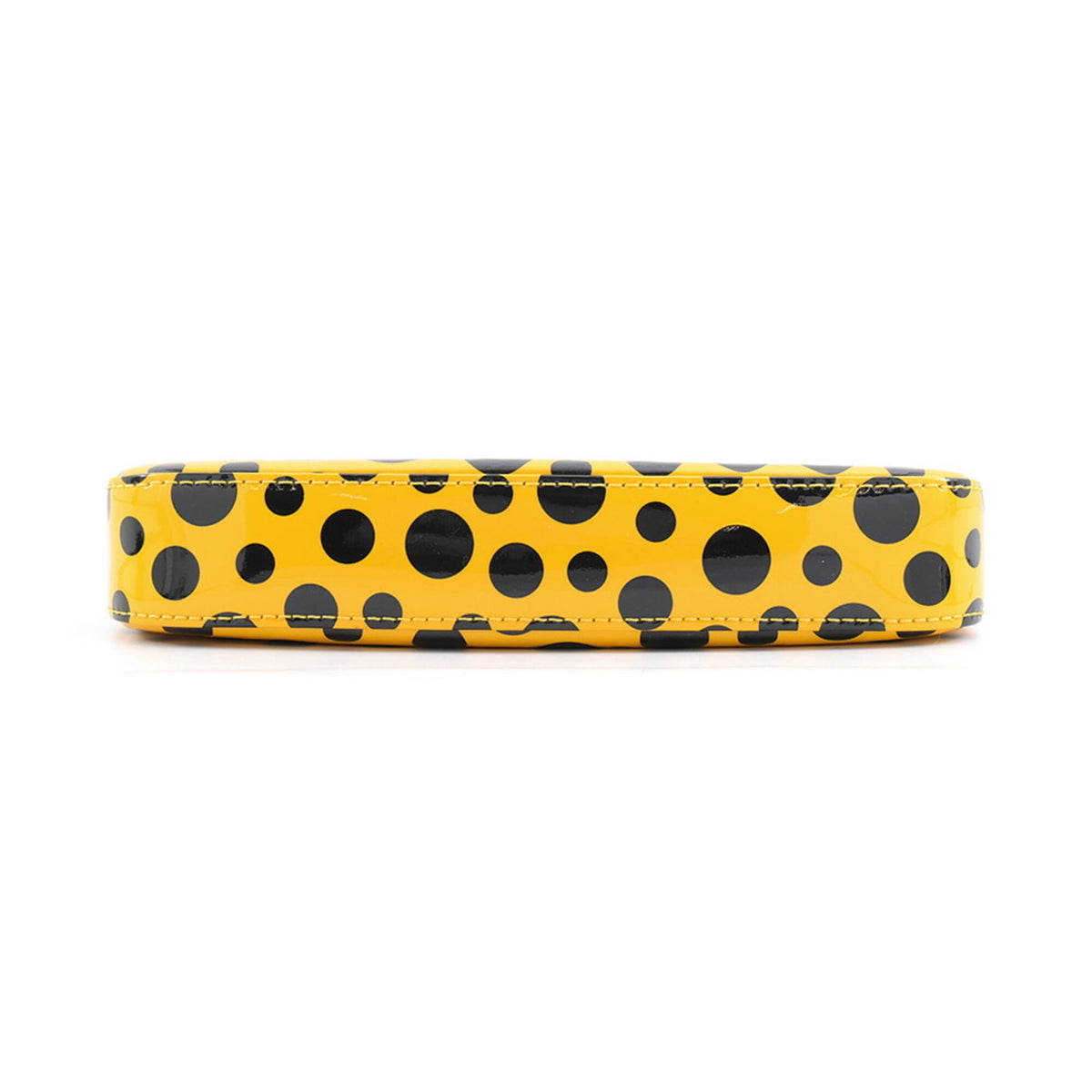 Louis Vuitton Jaune Monogram Vernis Handbag Pochette Pouch (Pre-Owned)