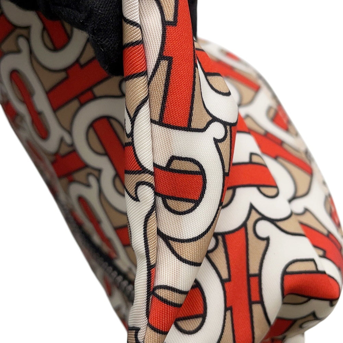 Burberry Beige Orange Nylon Sling Bag (Pre-Owned)