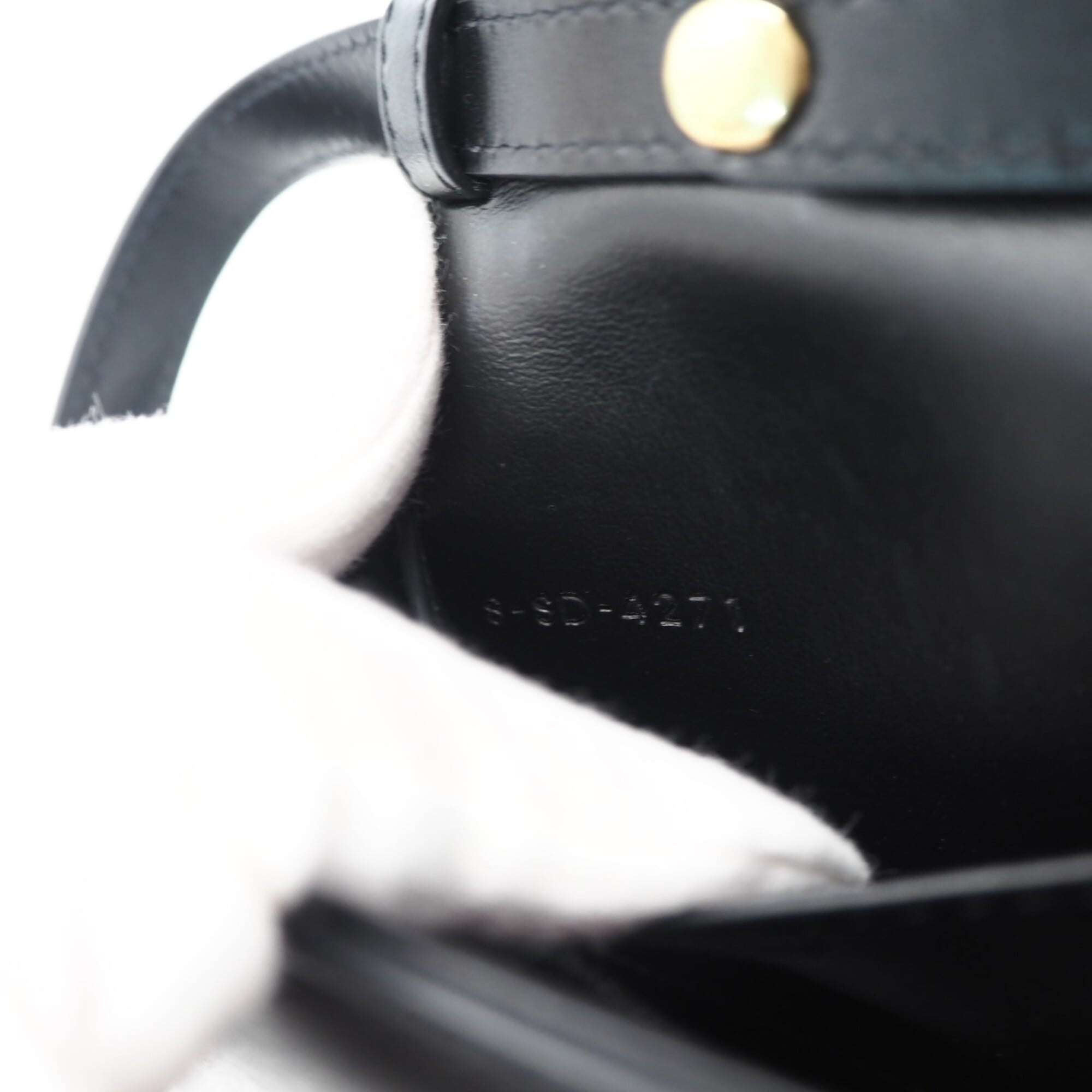 Celine Black Leather Shoulder Bag (Pre-Owned)