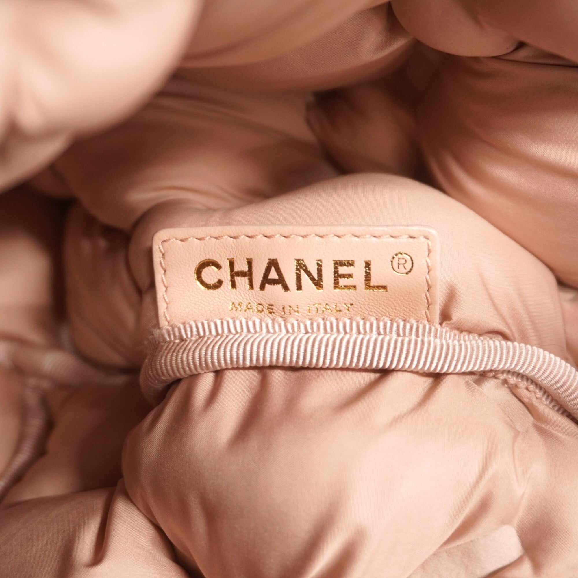 Chanel Blue Leather Backpack (Pre-Owned)