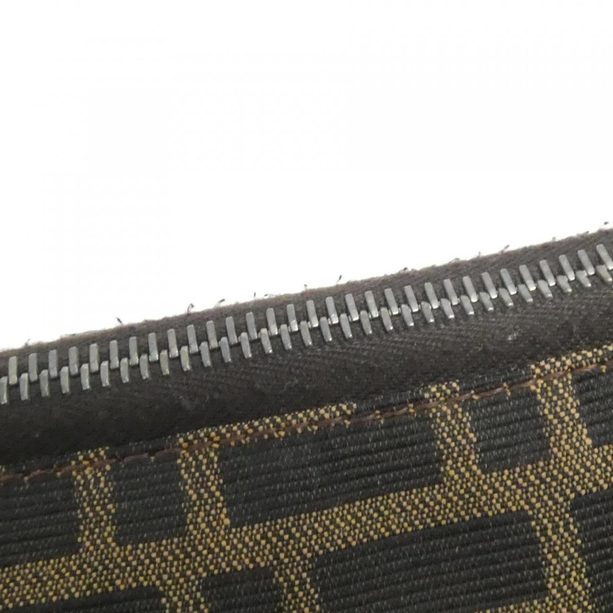 Fendi Brown Canvas Shoulder Bag (Pre-Owned)