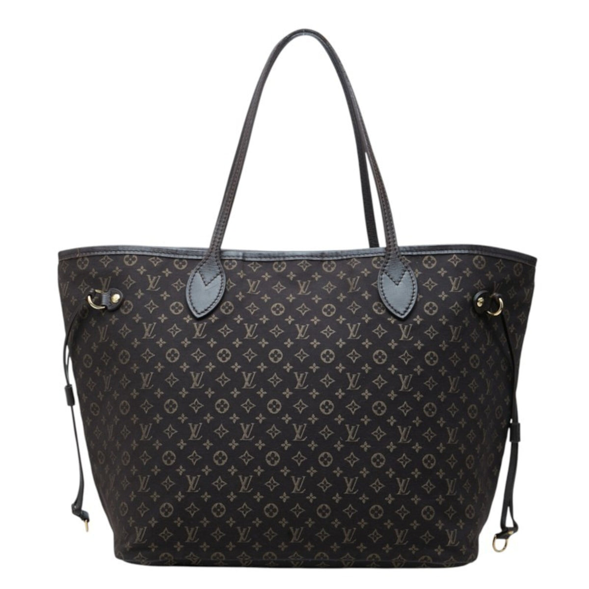 Louis Vuitton Fusain Canvas Leather Tote Bag (Pre-Owned)