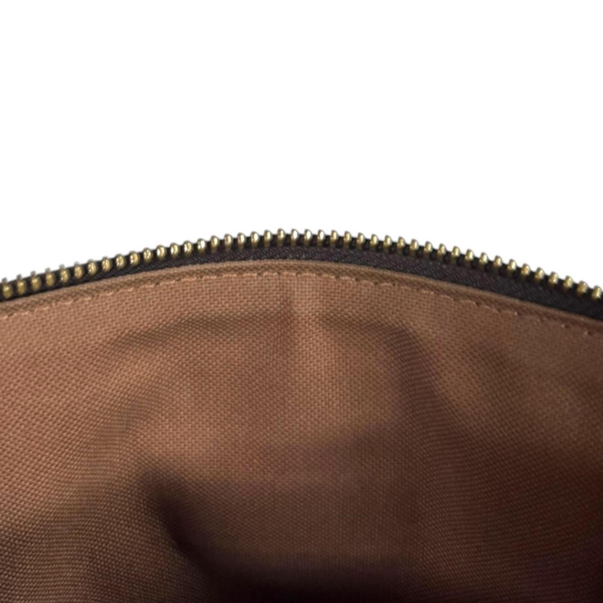 Louis Vuitton Monogram Brown Monogram Pochette Shoulder Bag (Pre-Owned)