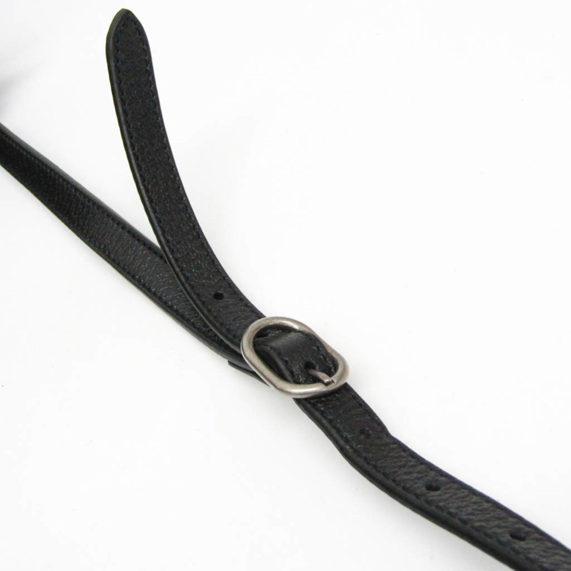 Gucci Black Nylon Canvas Leather Handbag Shoulder Bag (Pre-Owned)