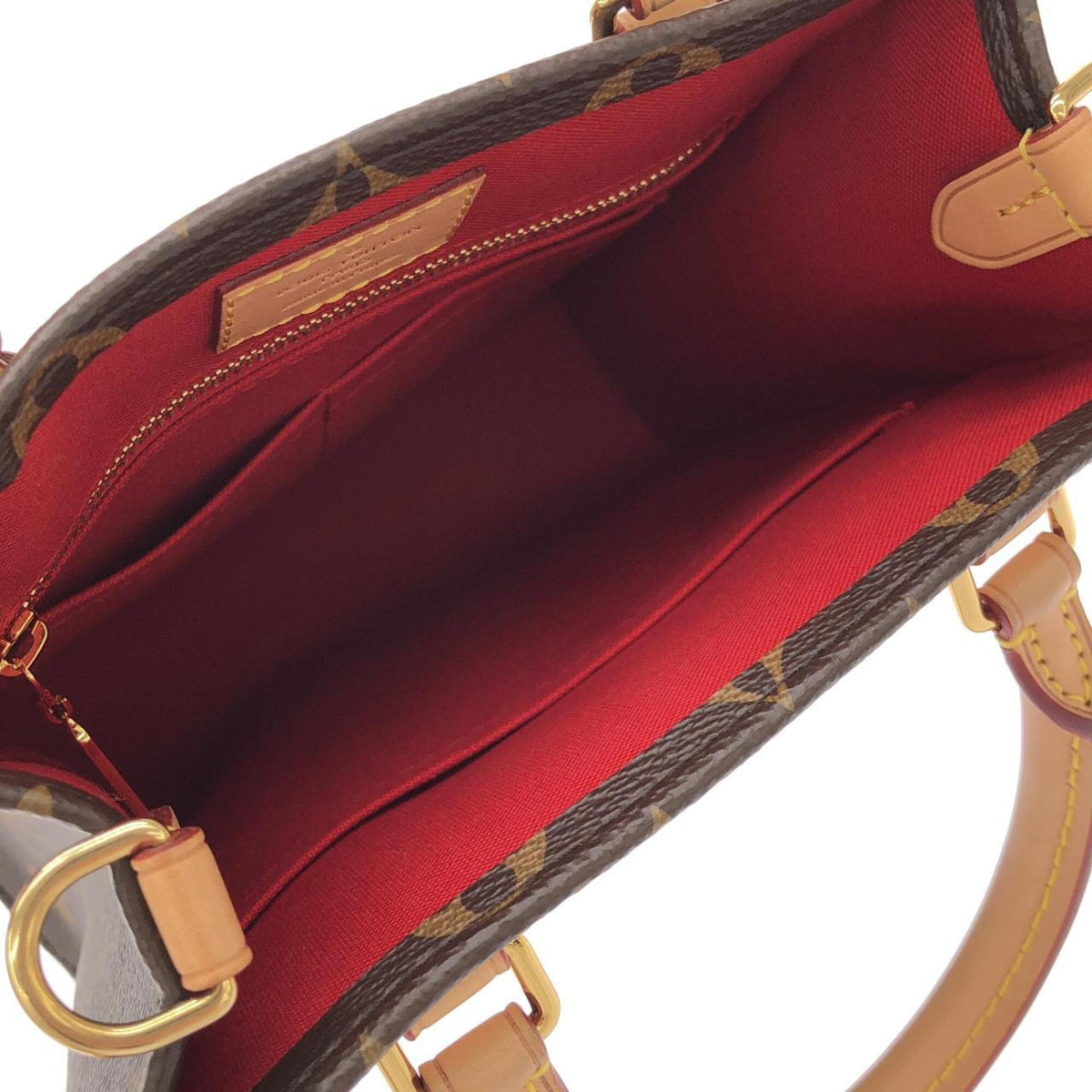 Louis Vuitton Marron Coated Canvas Handbag (Pre-Owned)