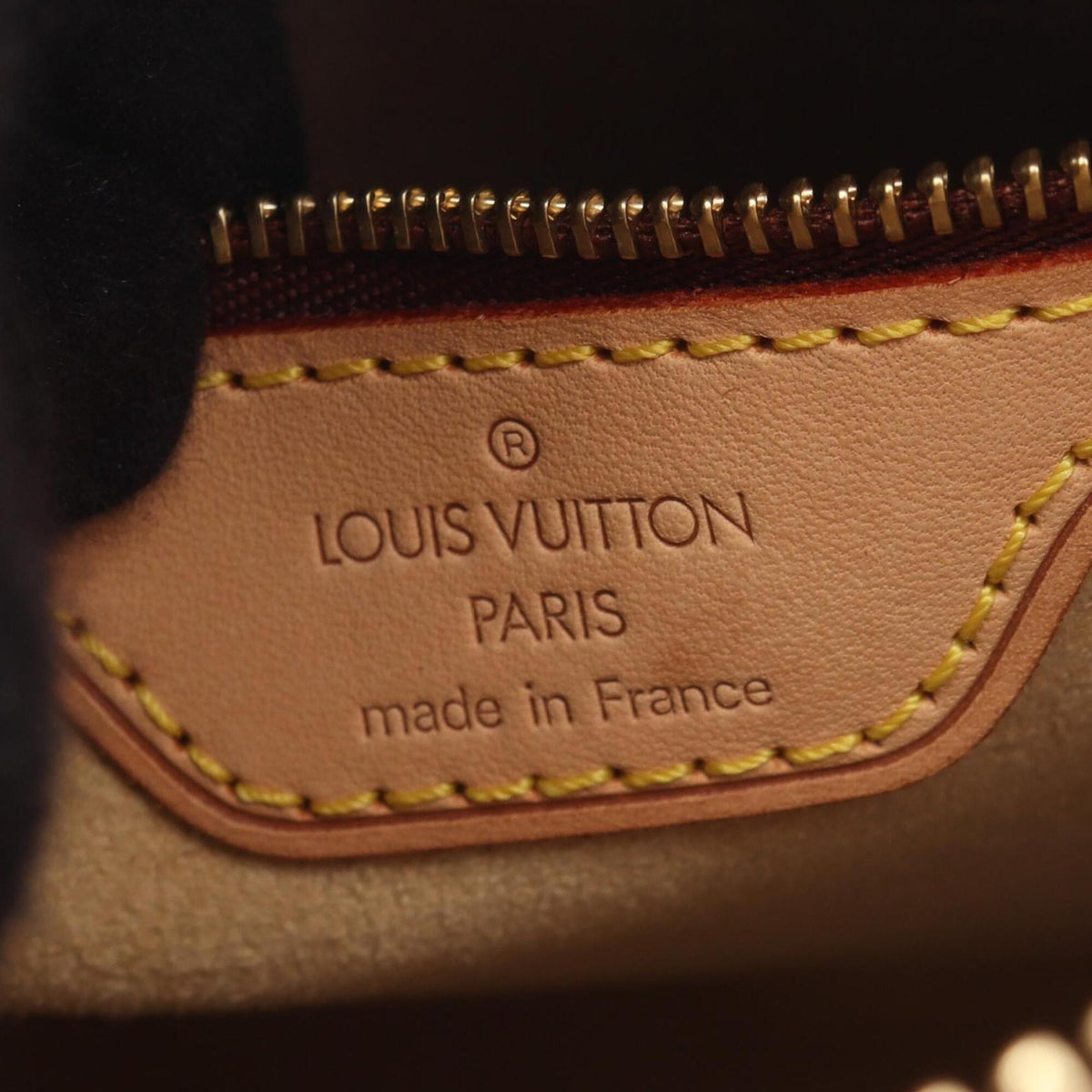 Louis Vuitton Brown Monogram Coated Canvas Handbag Shoulder Bag (Pre-Owned)