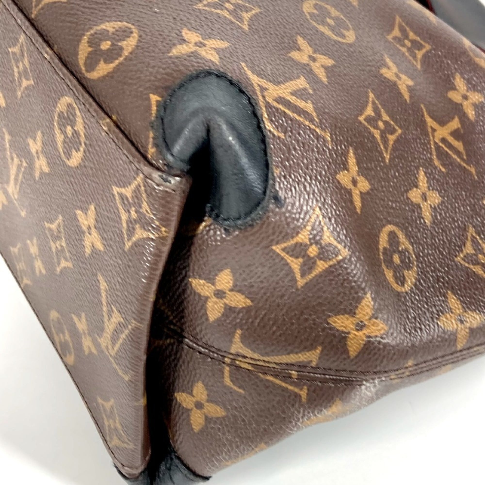 Louis Vuitton Black Brown Monogram Noir Monogram Shoulder Bag Tote Bag (Pre-Owned)