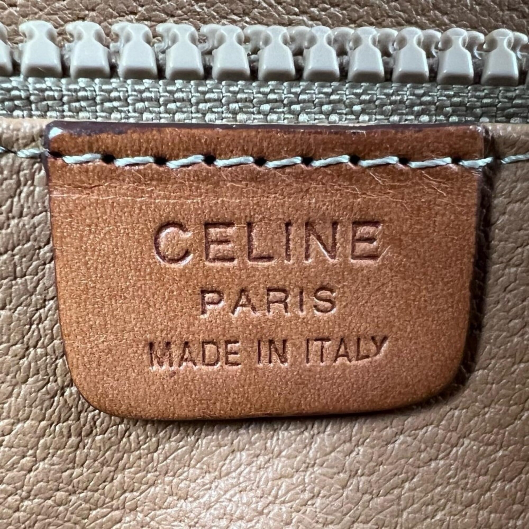 Celine Brown Leather Tote Bag (Pre-Owned)