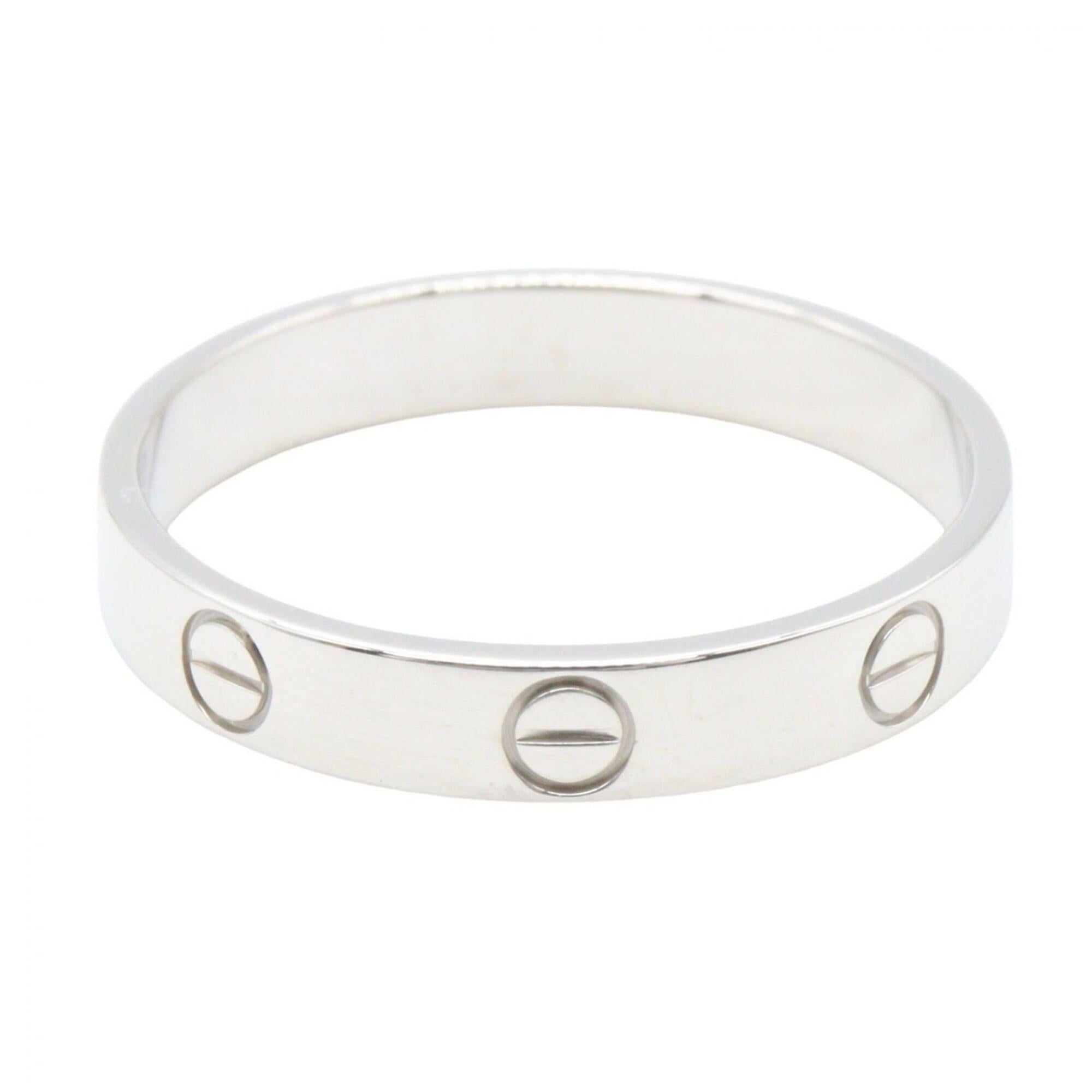 Cartier Silver White Gold (18K) Band Ring (Pre-Owned)