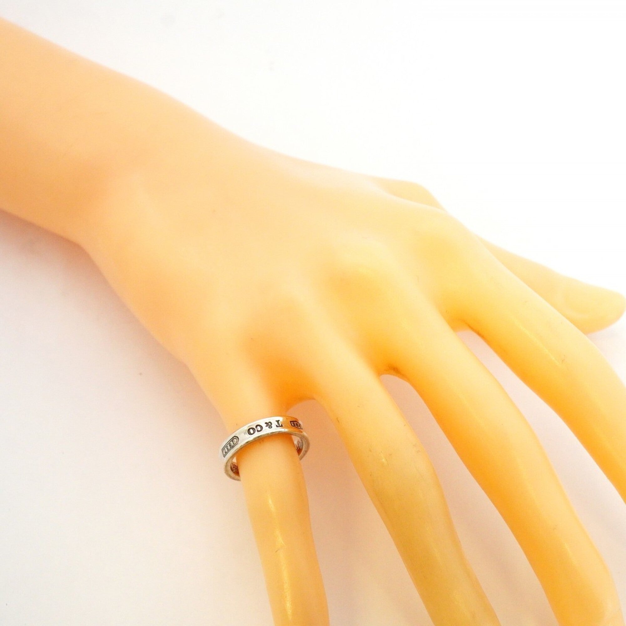 Tiffany Silver 925 Band Ring (Pre-Owned)