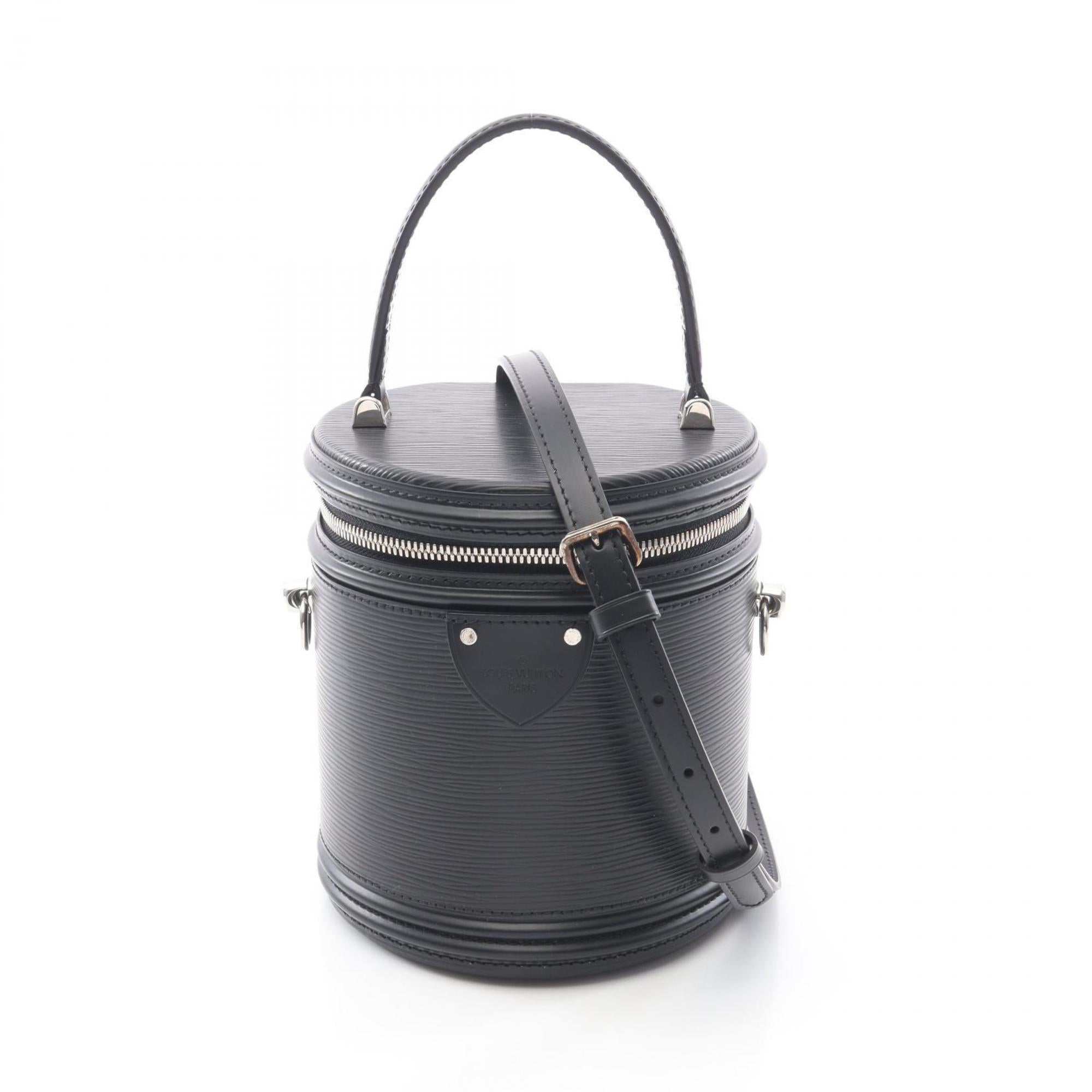 Louis Vuitton Black Epi Leather Handbag (Pre-Owned)