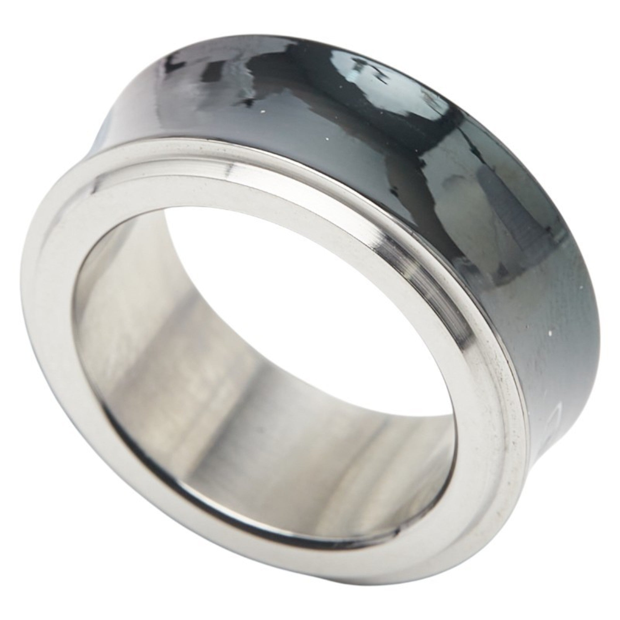 Tiffany Silver 925 Titanium Band Ring (Pre-Owned)