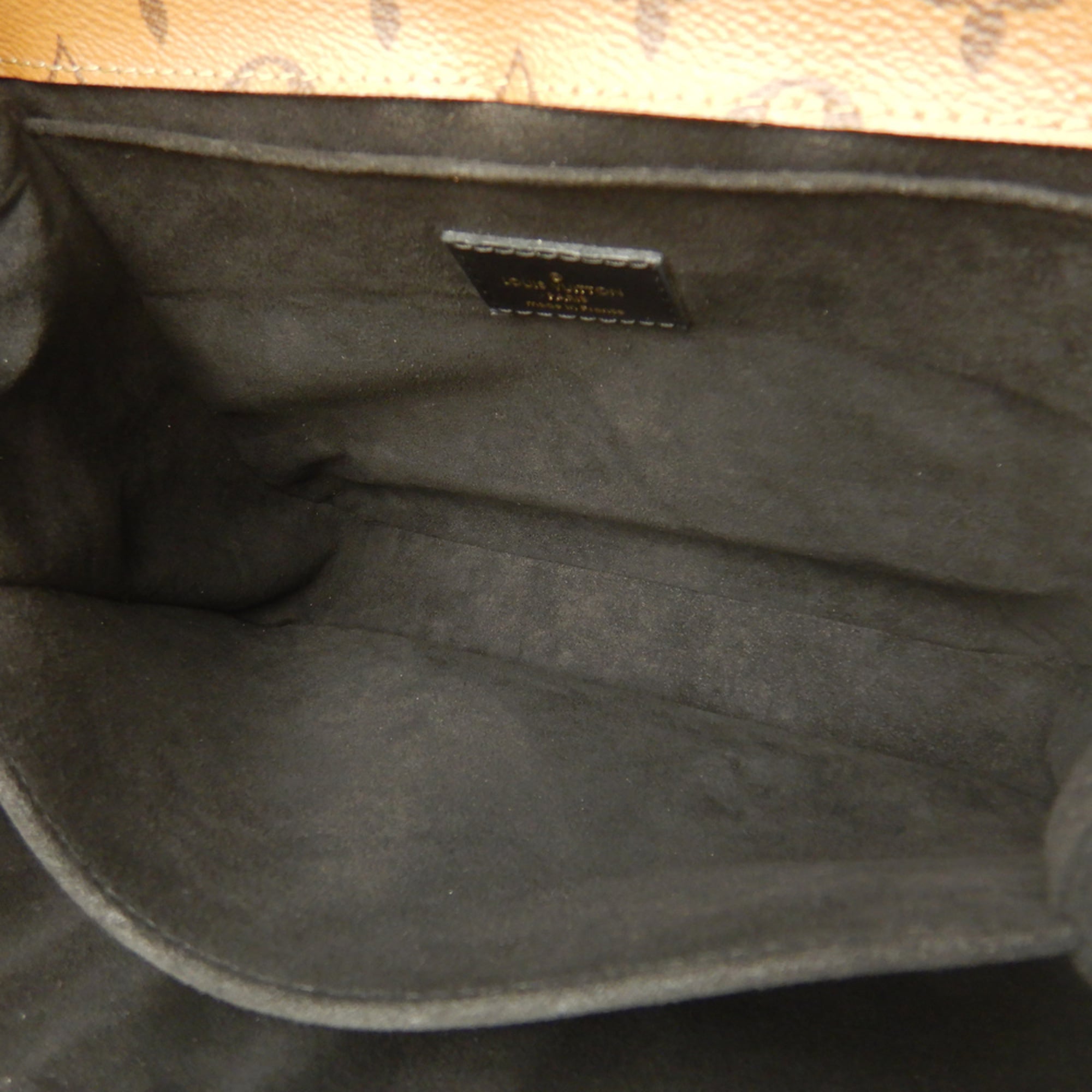 Louis Vuitton Brown Monogram Reverse Monogram Reverse Handbag (Pre-Owned)