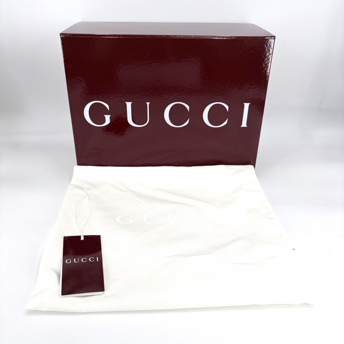 Gucci Black Leather Handbag Shoulder Bag (Pre-Owned)