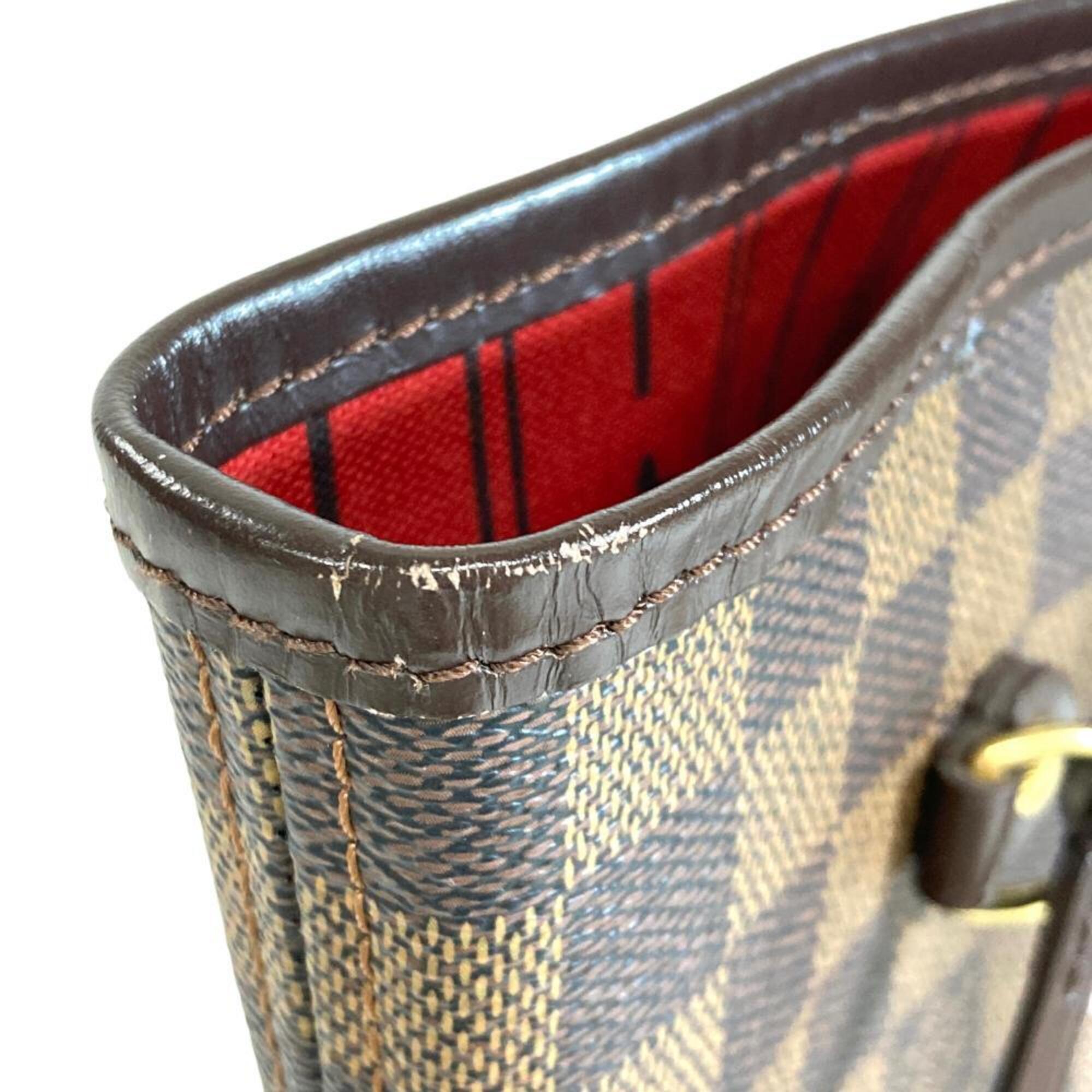 Louis Vuitton Brown Ebene Damier Canvas Tote Bag (Pre-Owned)