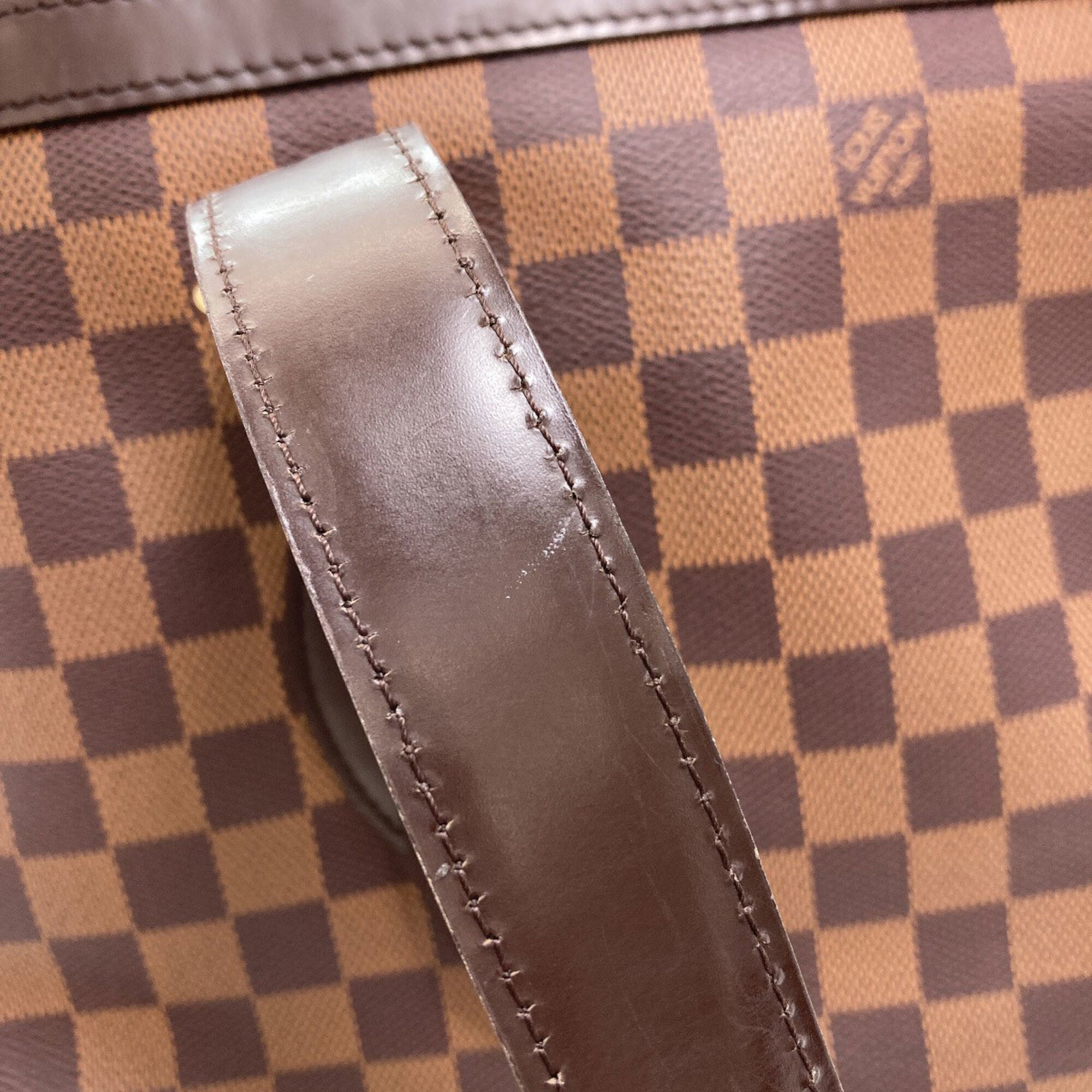 Louis Vuitton Damier Damier Canvas Ebene Damier Canvas Tote Bag (Pre-Owned)