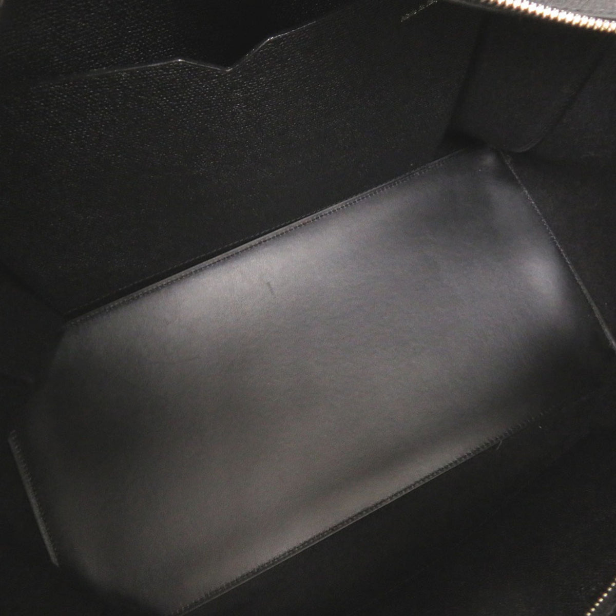 Valextra Black Leather Tote Bag (Pre-Owned)